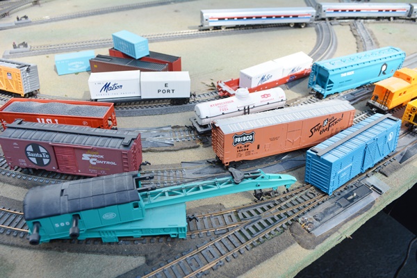 Electric Train Collection and Large Train Table