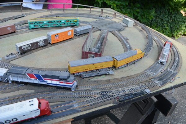 Electric Train Collection and Large Train Table