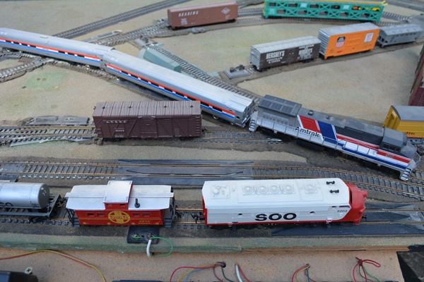 Electric Train Collection and Large Train Table