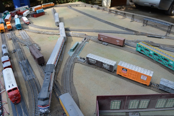 Electric Train Collection and Large Train Table