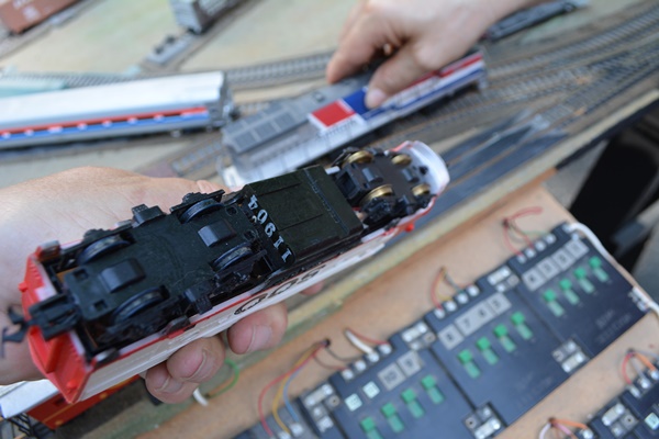 Electric Train Collection and Large Train Table