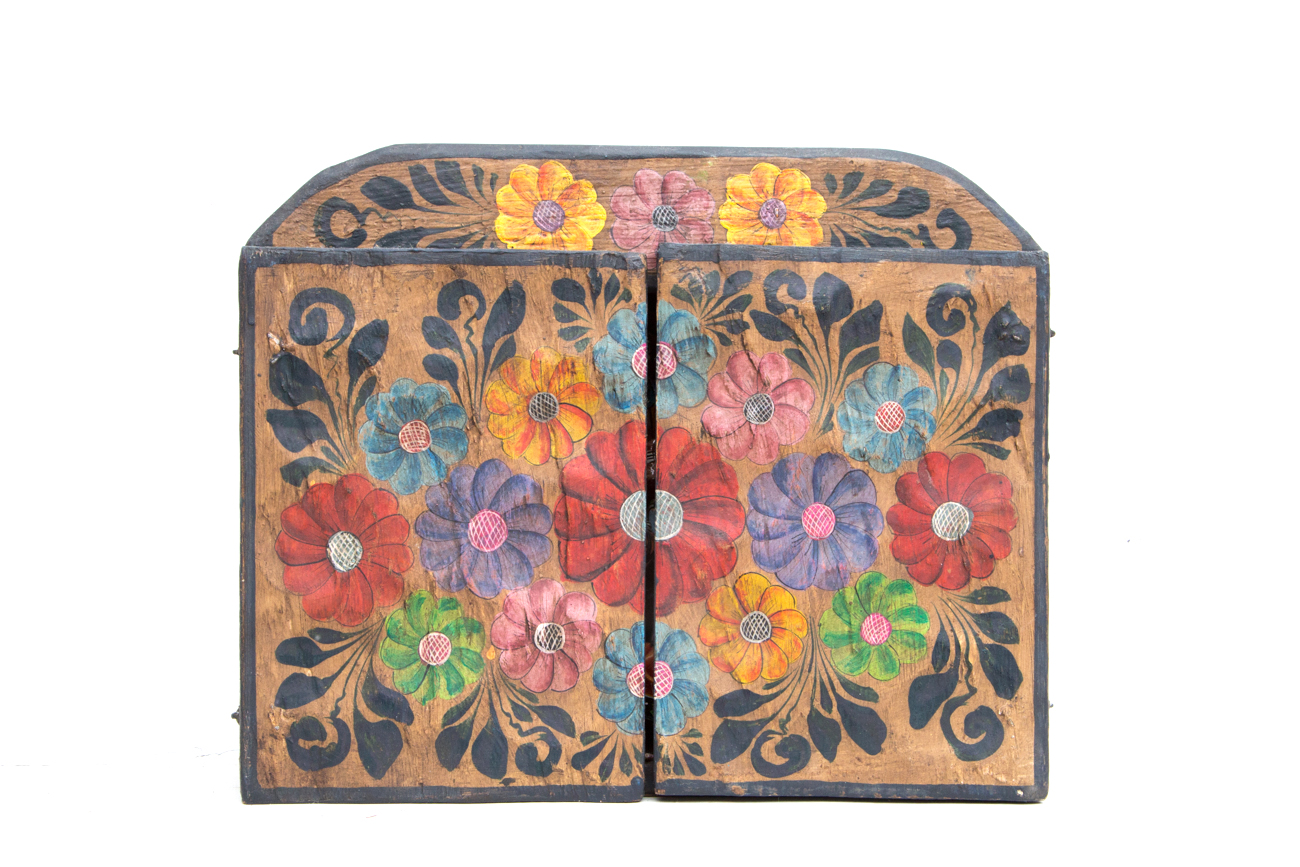 Claudio Jimenez Quispe Handmade "Fiesta de los Muertos" Peruvian Retablo Sculpture