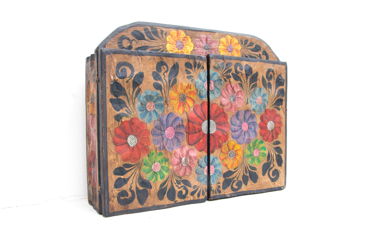 Claudio Jimenez Quispe Handmade "Fiesta de los Muertos" Peruvian Retablo Sculpture