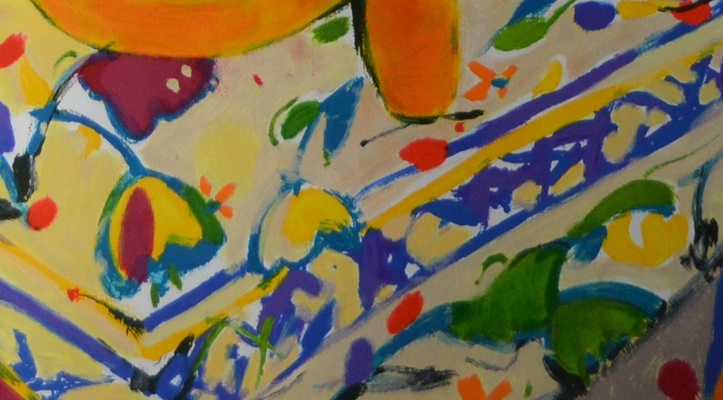 Manuel Anoro "Bodegon Con Mentel" Limited Edition Serigraph