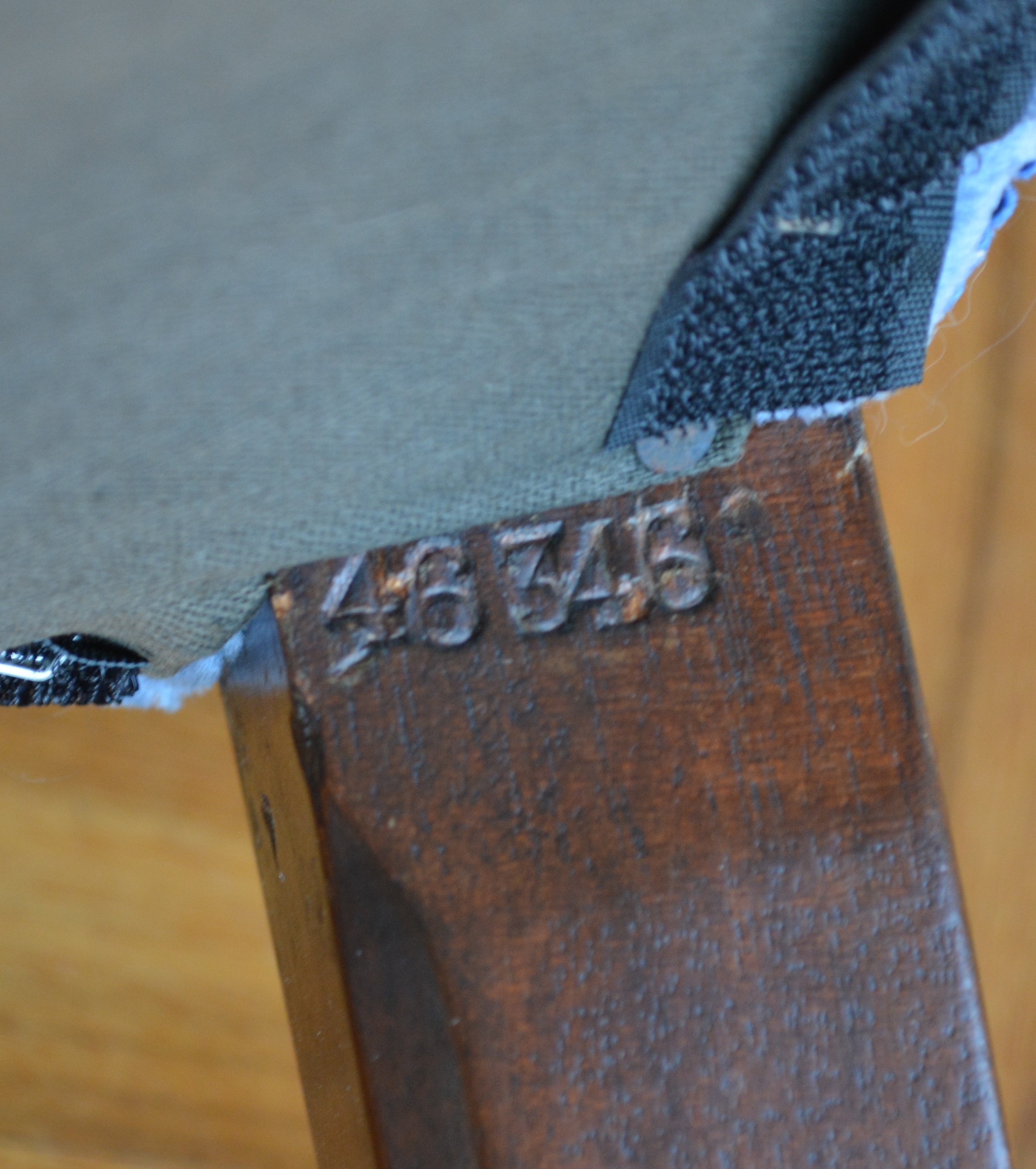 Antique Hepplewhite Dining Chair Set by Schmieg & Kotzian