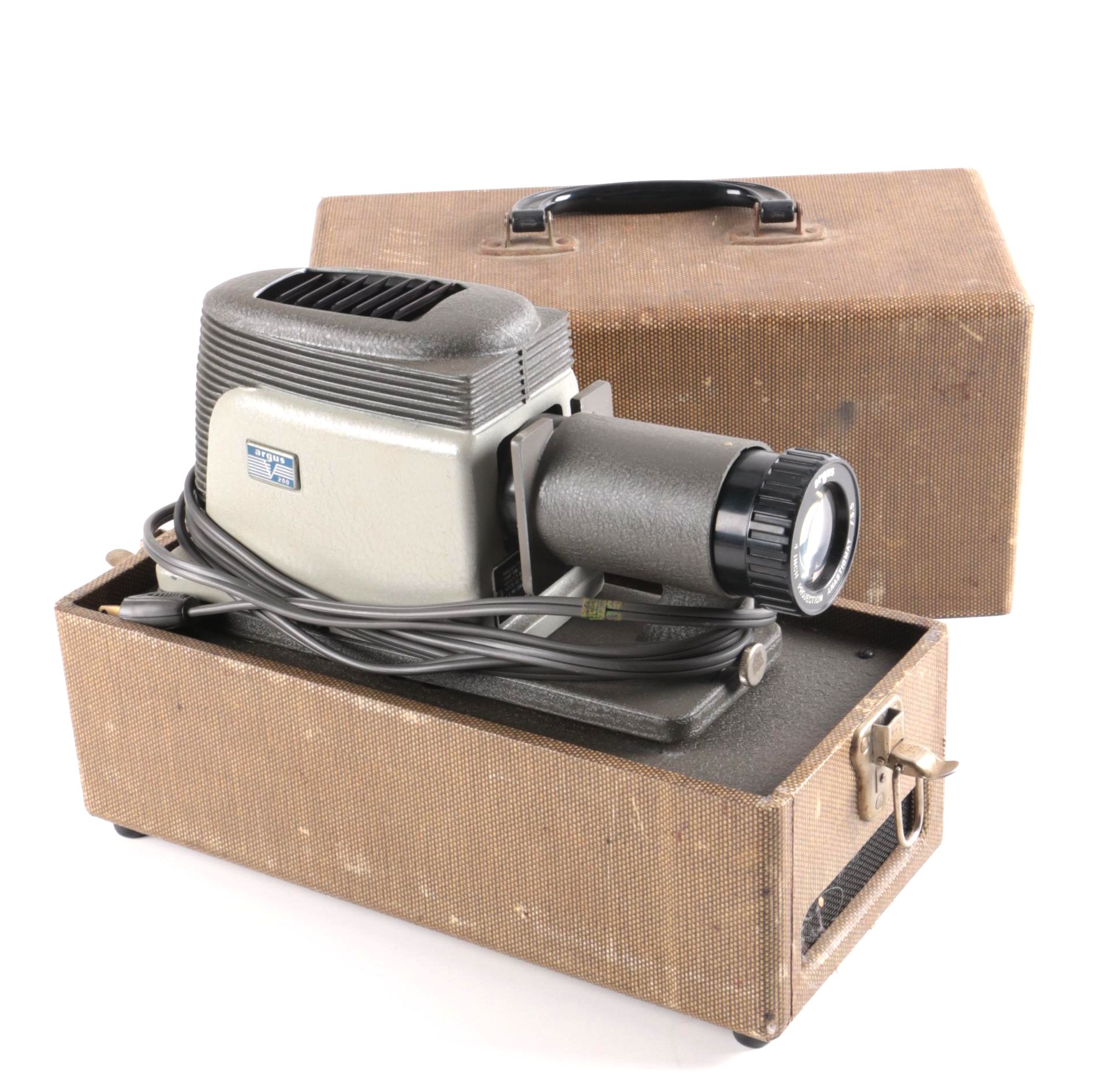 Argus 200 Automatic Threading Dual 8 Movie Projector