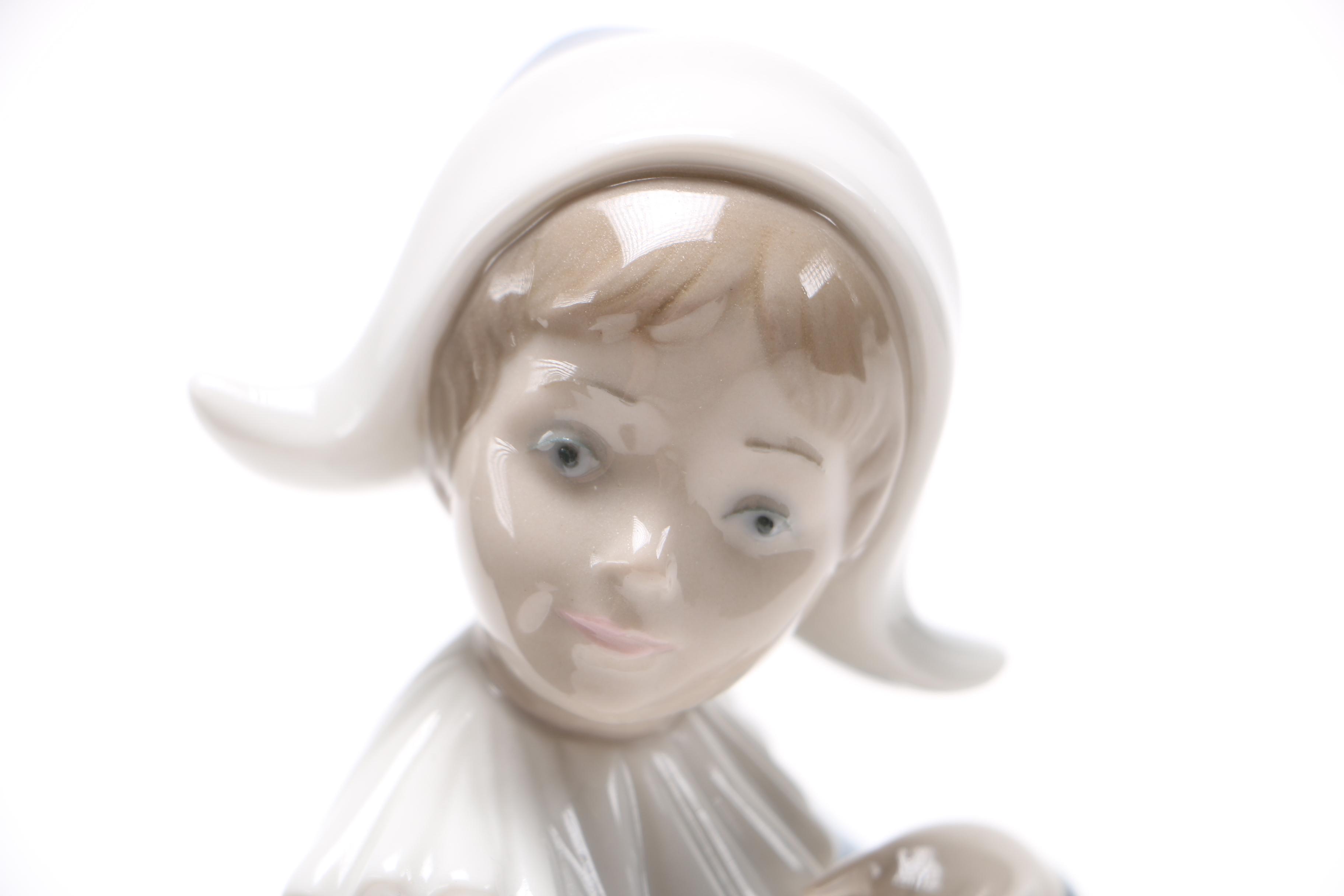Lladró "Harlequin-B" Porcelain Figurine