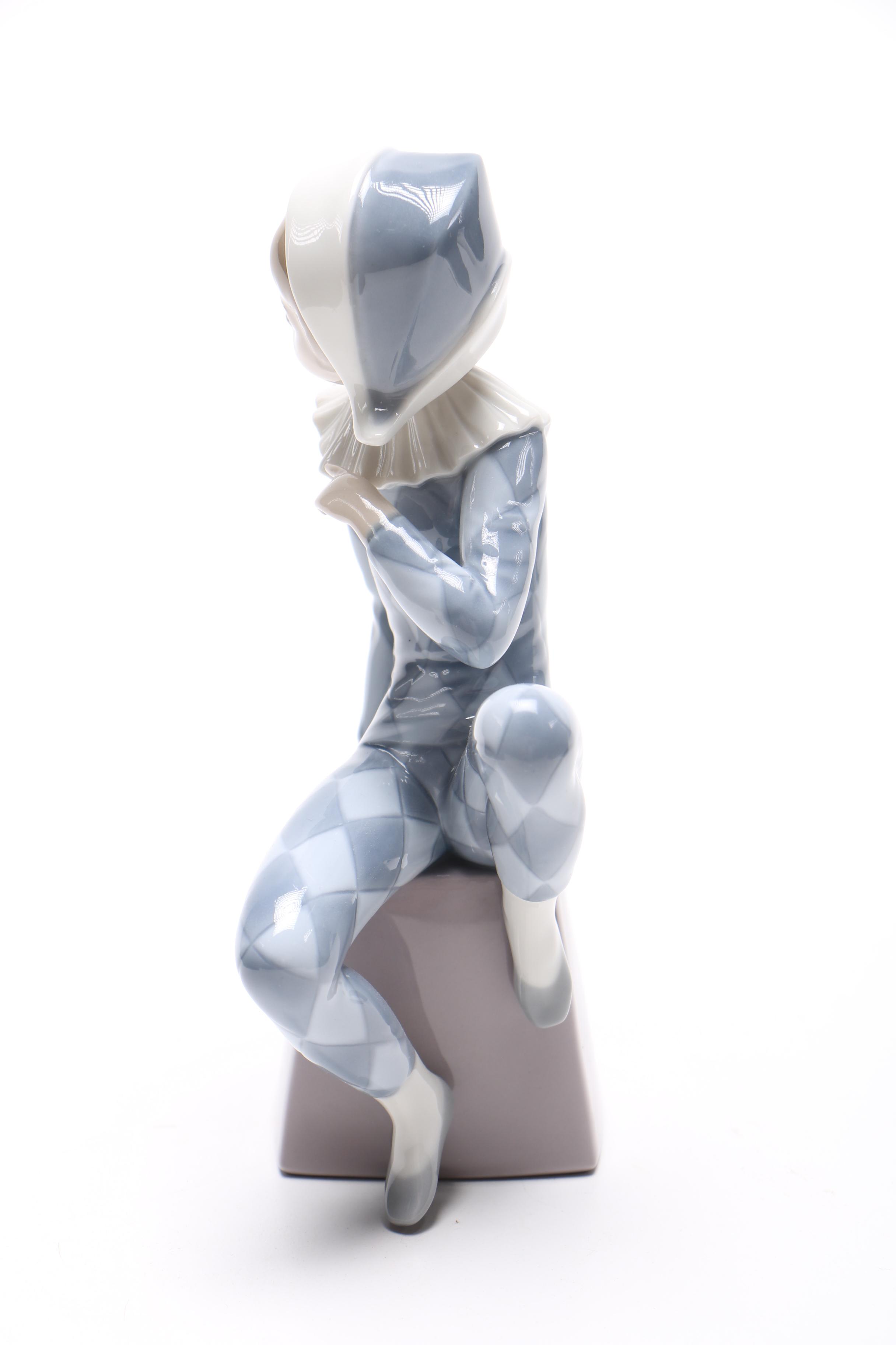 Lladró "Harlequin-B" Porcelain Figurine