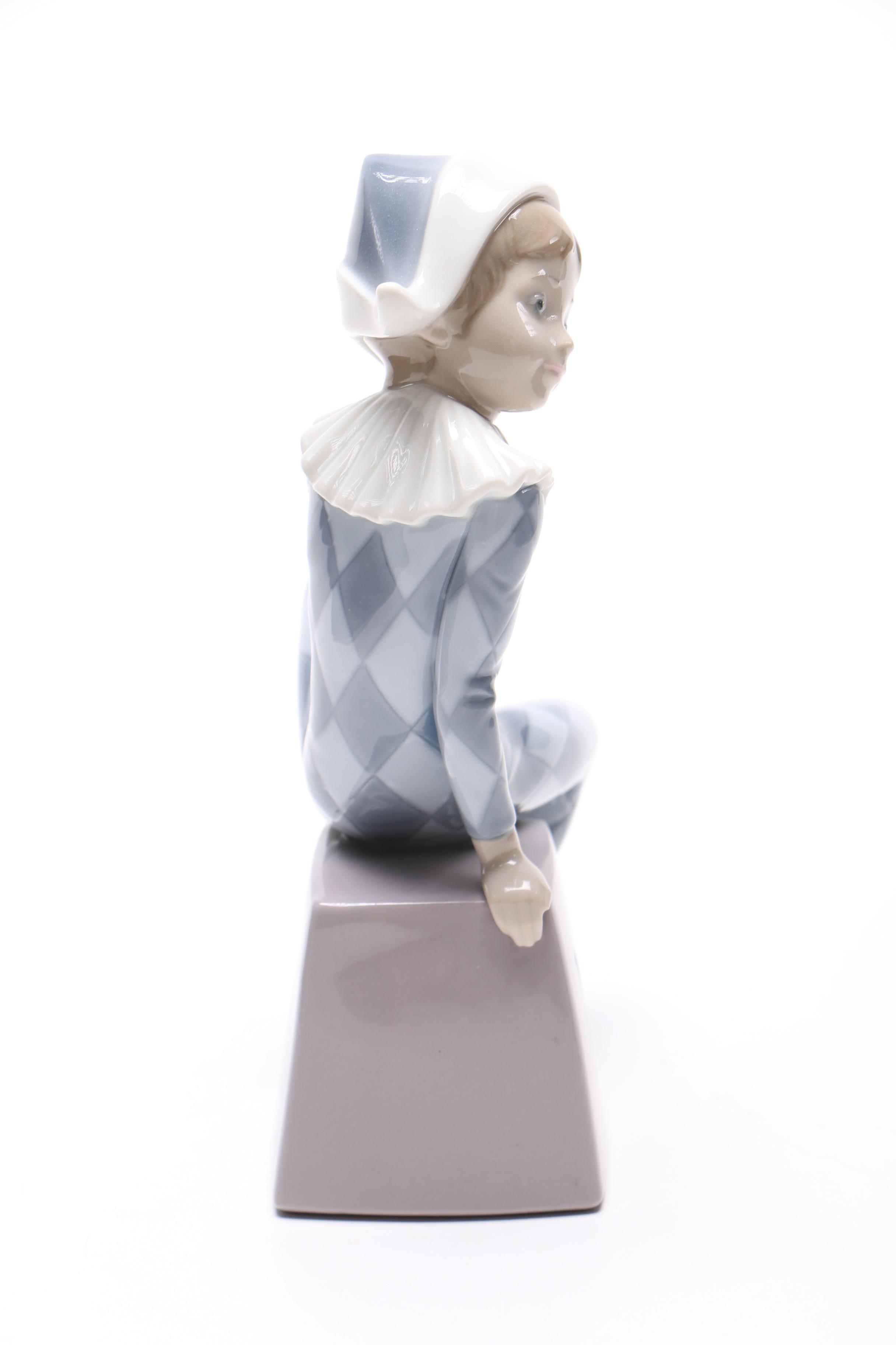 Lladró "Harlequin-B" Porcelain Figurine