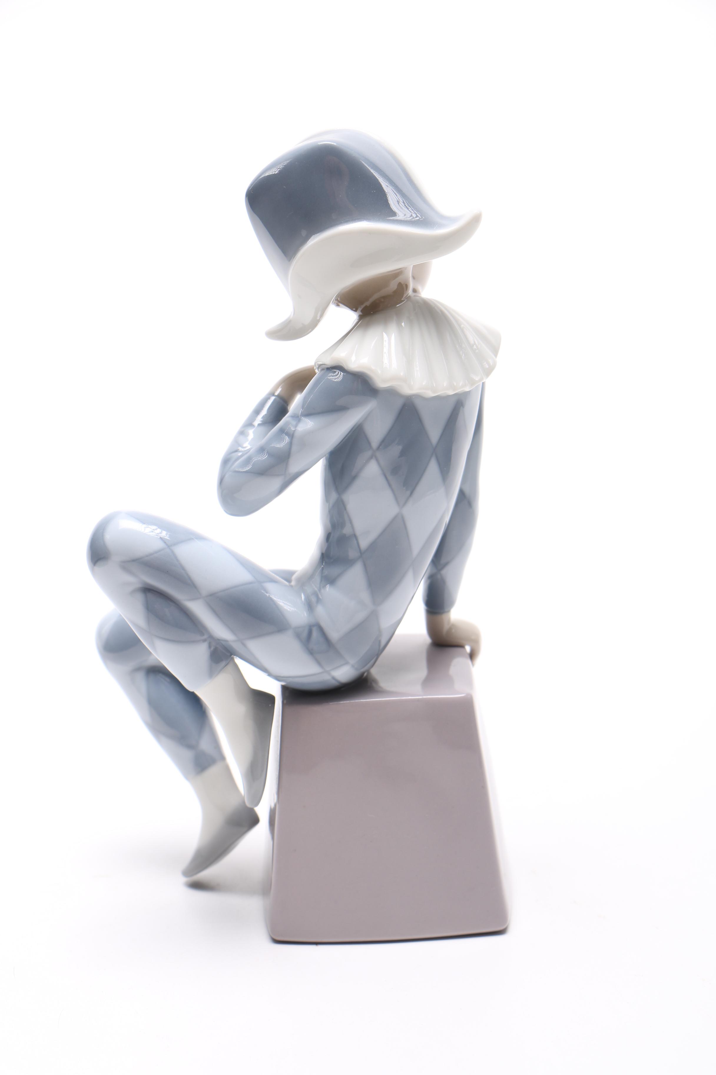 Lladró "Harlequin-B" Porcelain Figurine