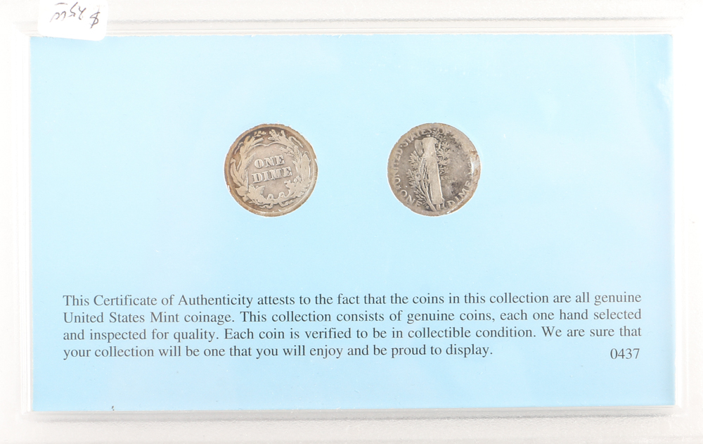 Six Assorted U.S. Coin Sets