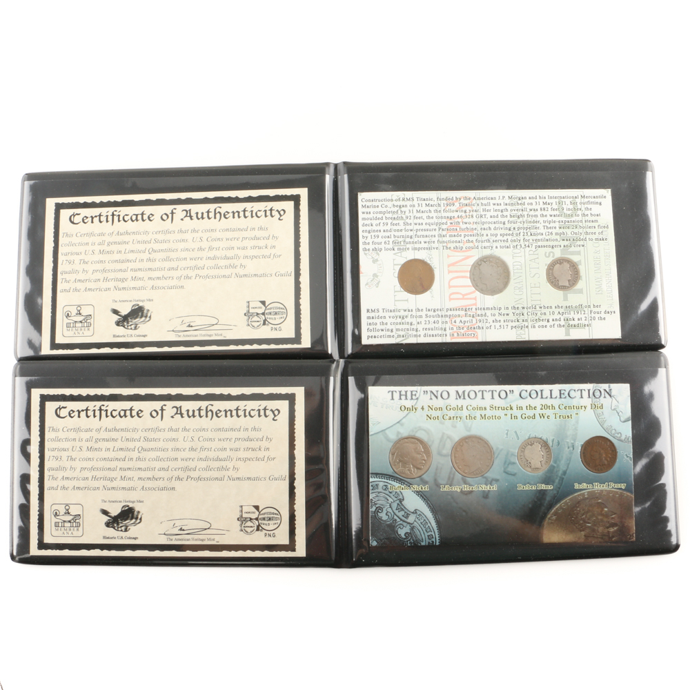 Six Assorted U.S. Coin Sets