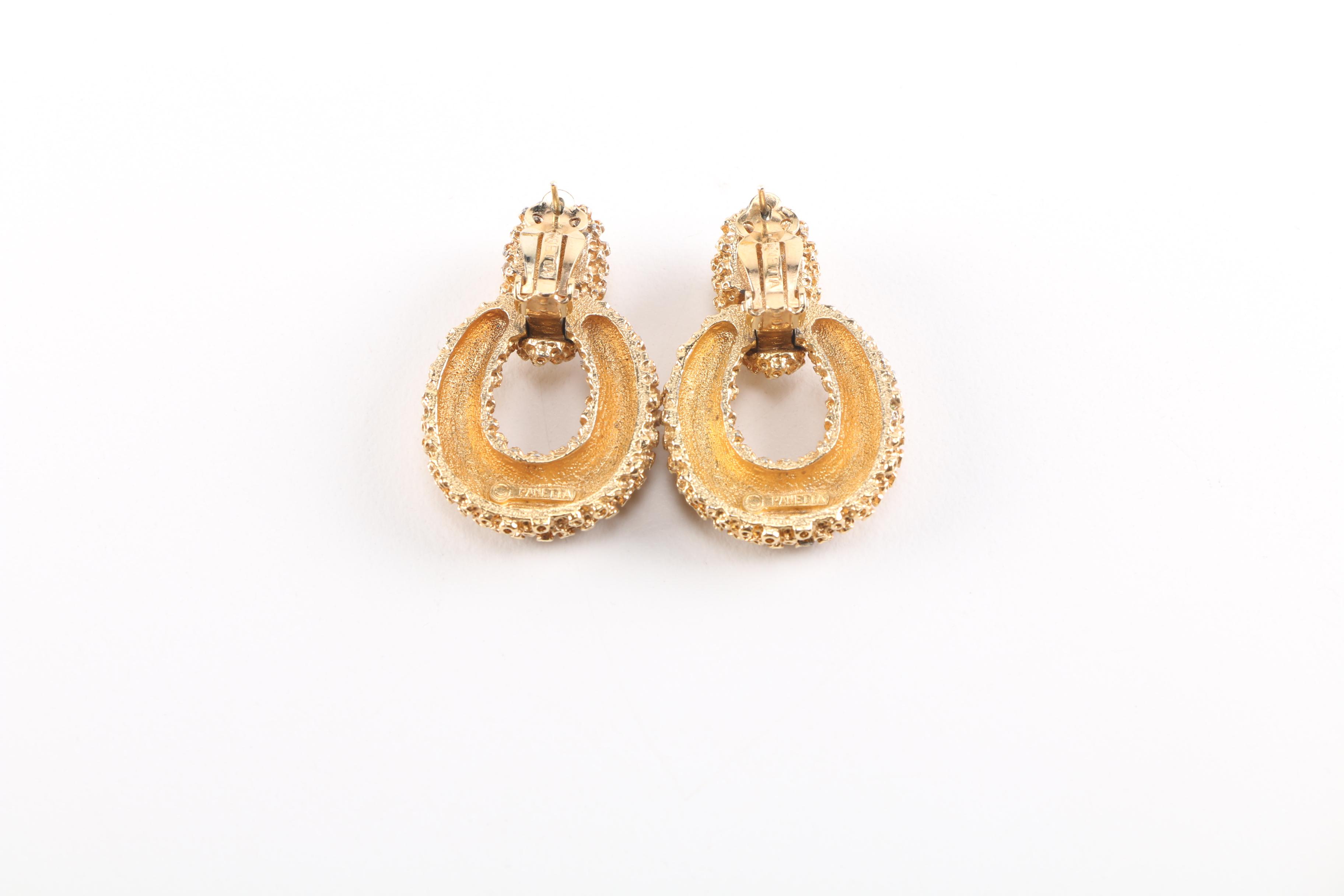 Vintage Beaded and Gold Tone Costume Jewelry