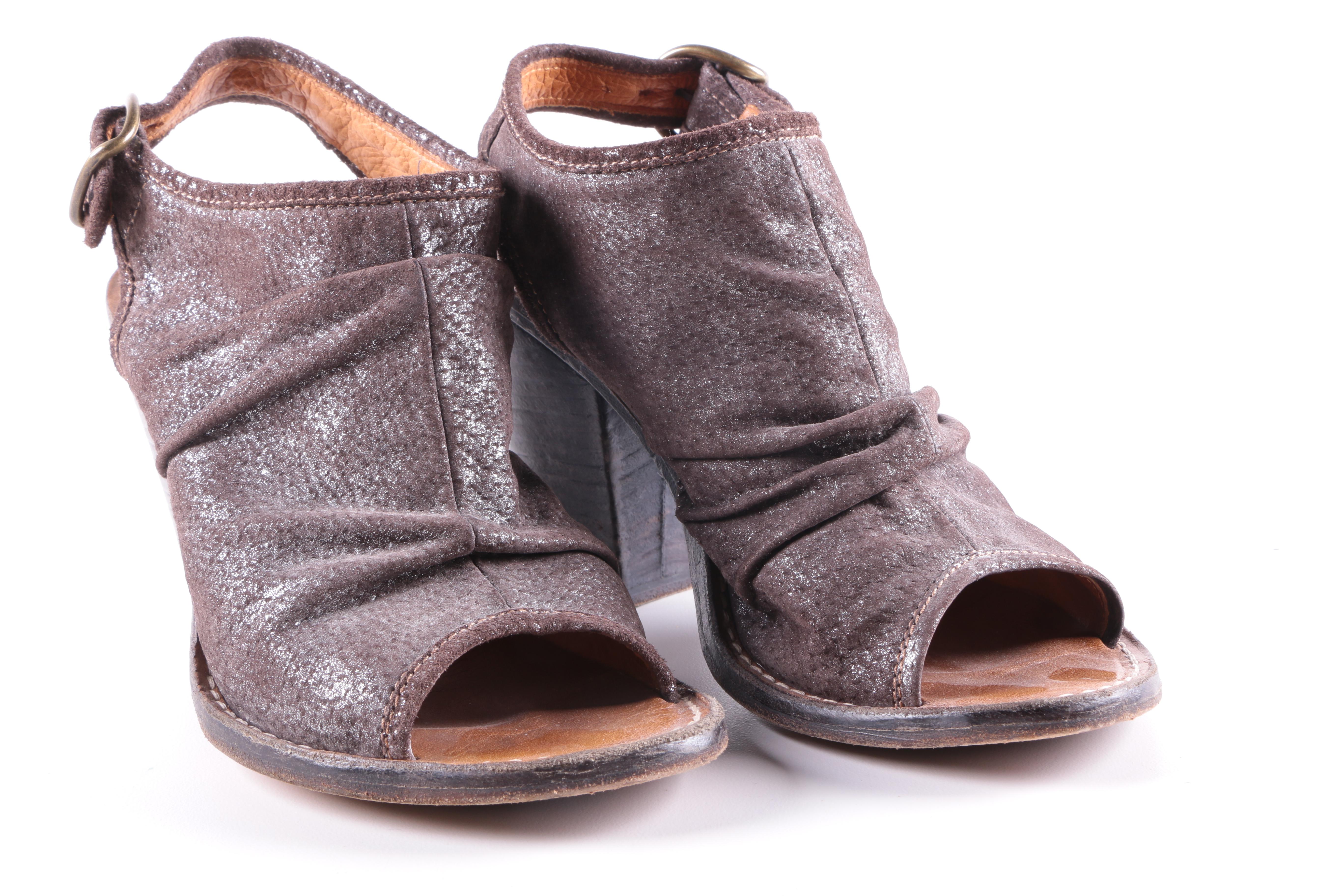 Women's Footware Including Leather Heels by Fiorentini Baker