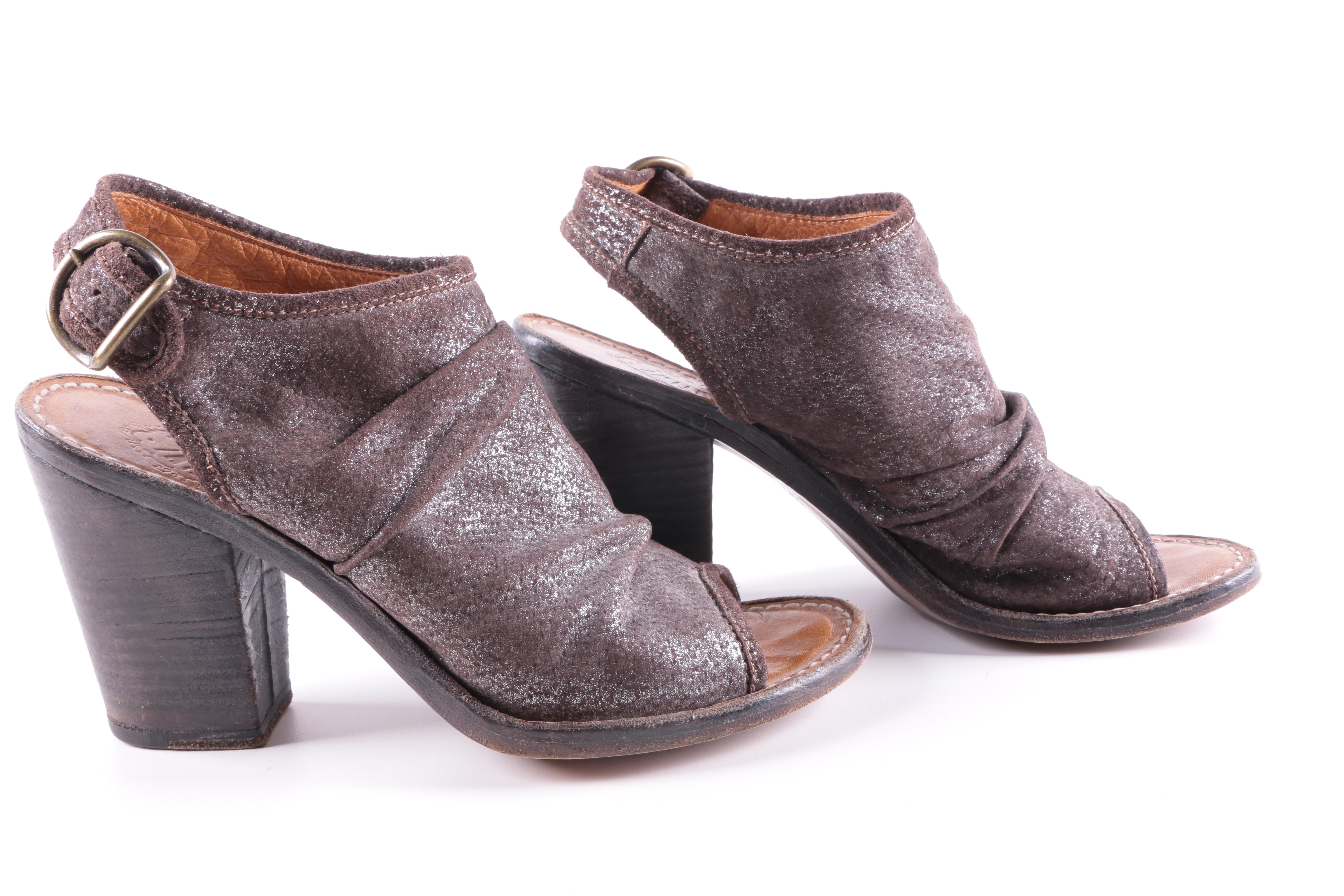 Women's Footware Including Leather Heels by Fiorentini Baker