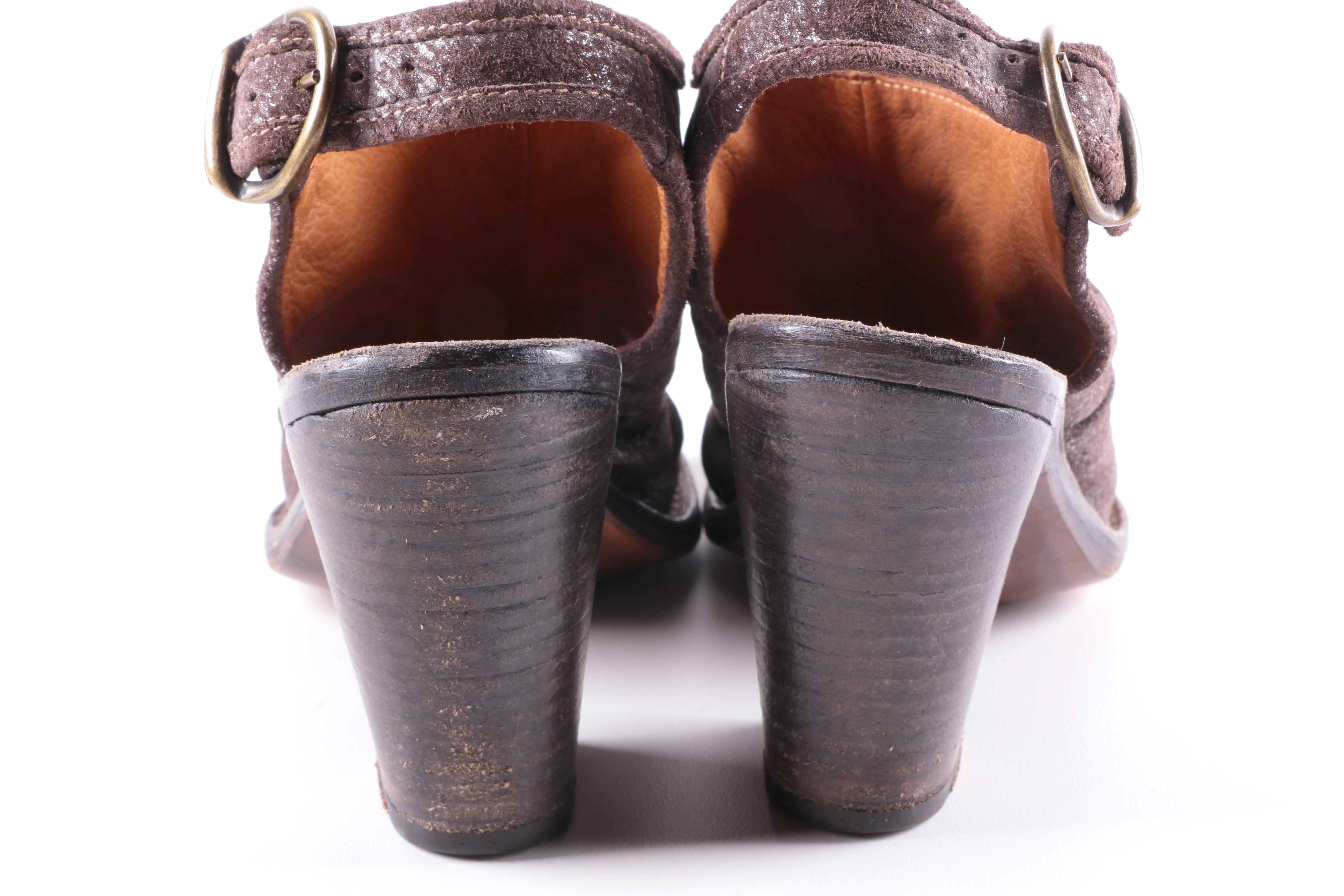 Women's Footware Including Leather Heels by Fiorentini Baker