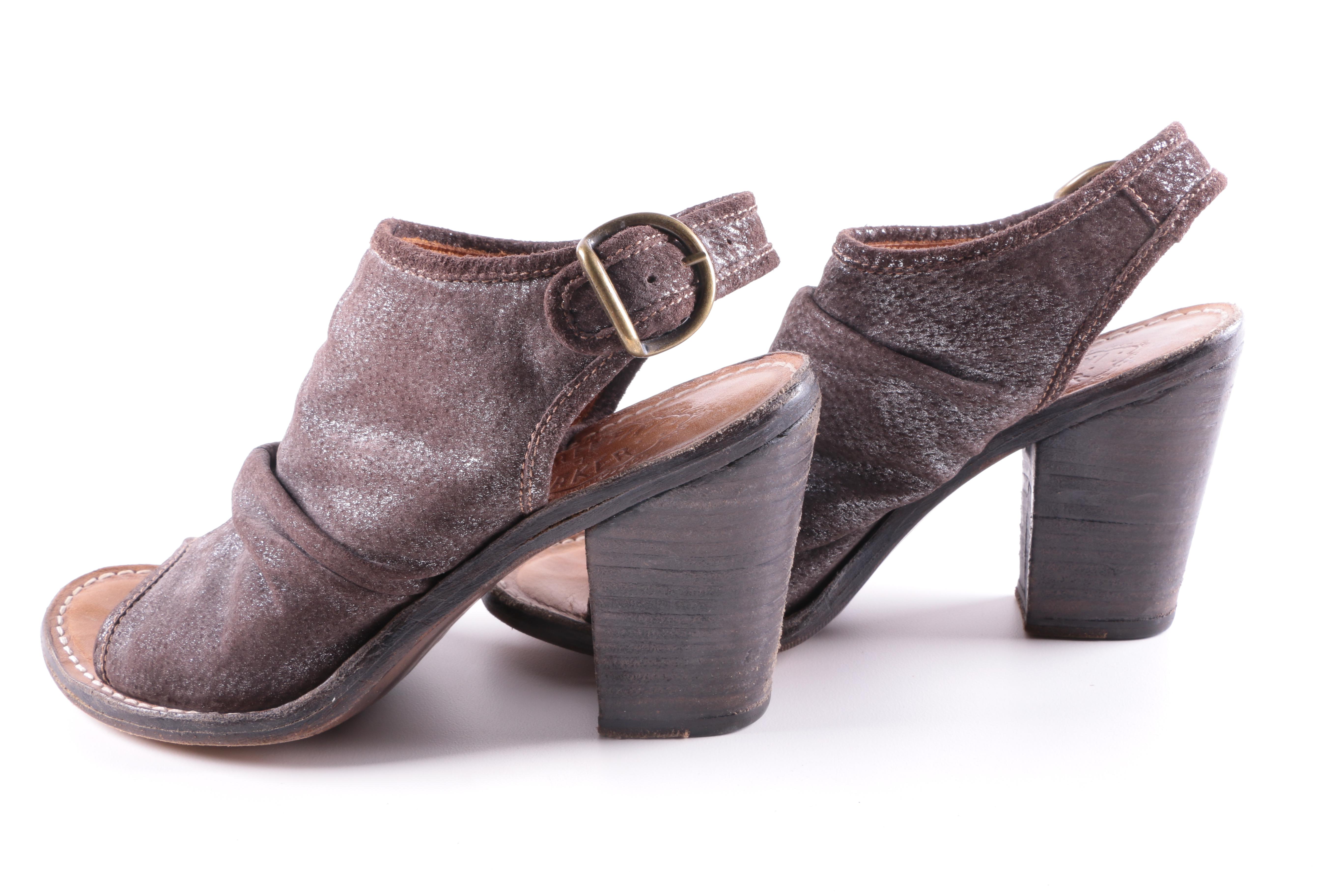 Women's Footware Including Leather Heels by Fiorentini Baker