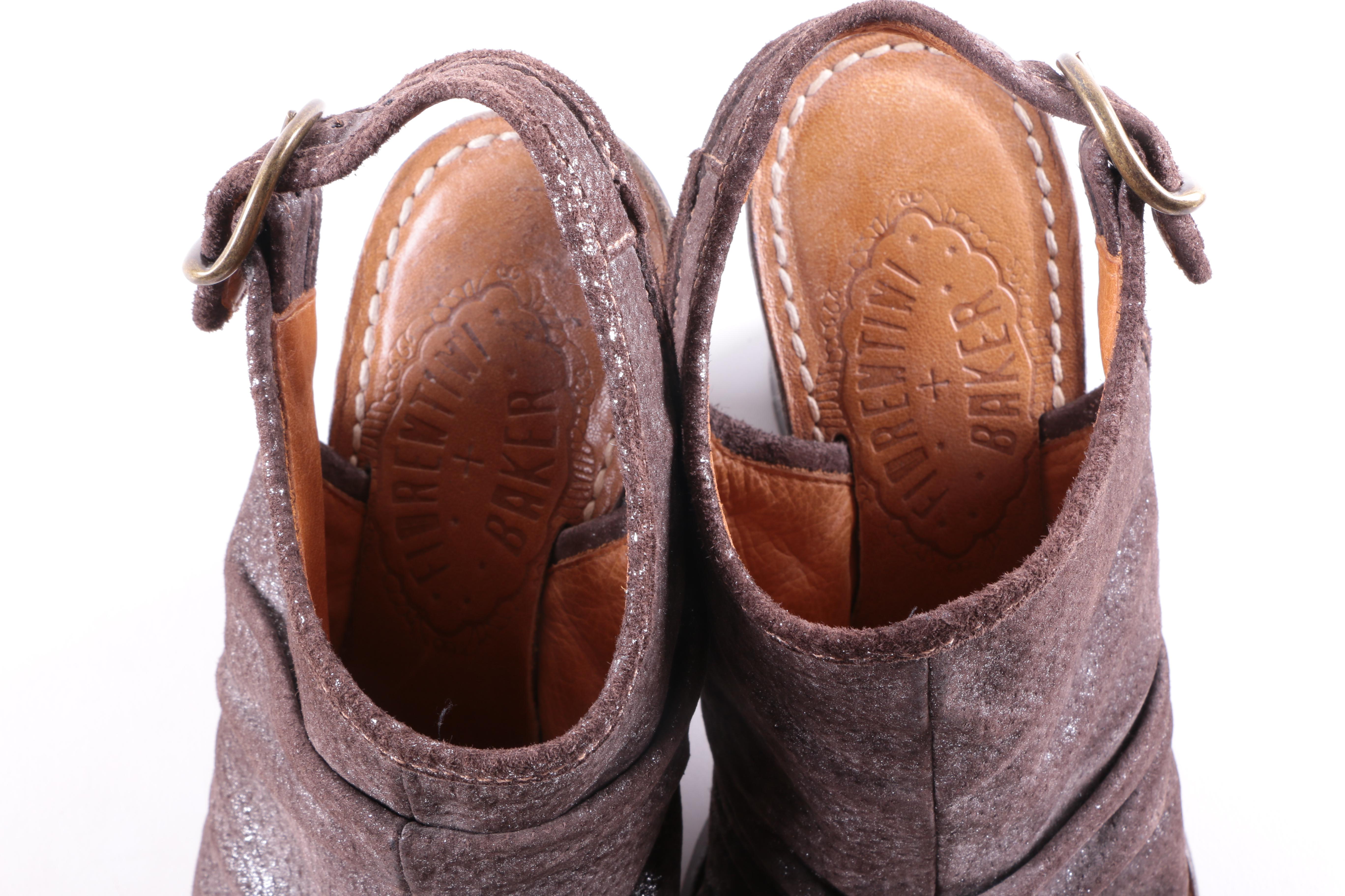 Women's Footware Including Leather Heels by Fiorentini Baker