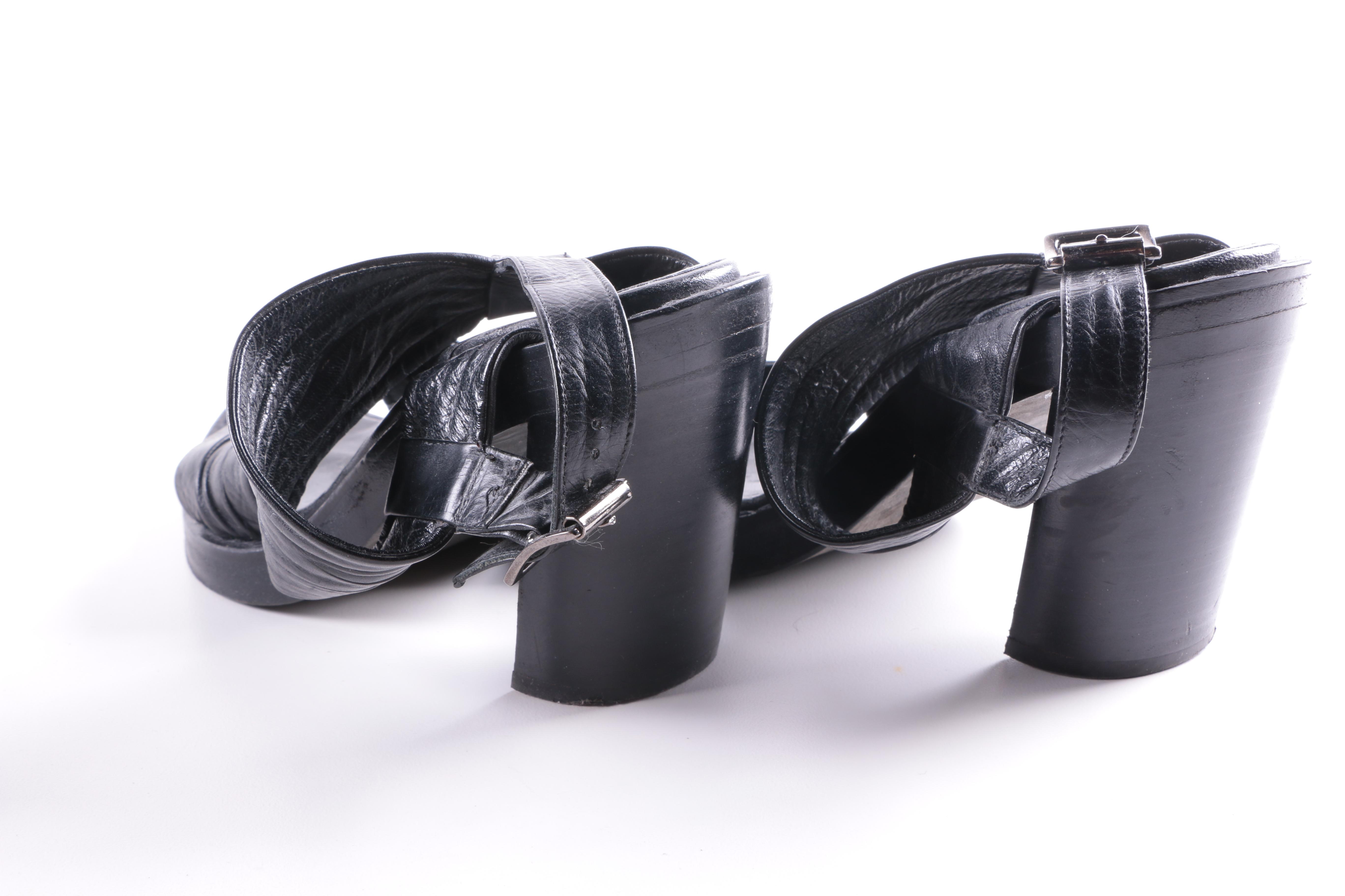 Women's Footware Including Leather Heels by Fiorentini Baker