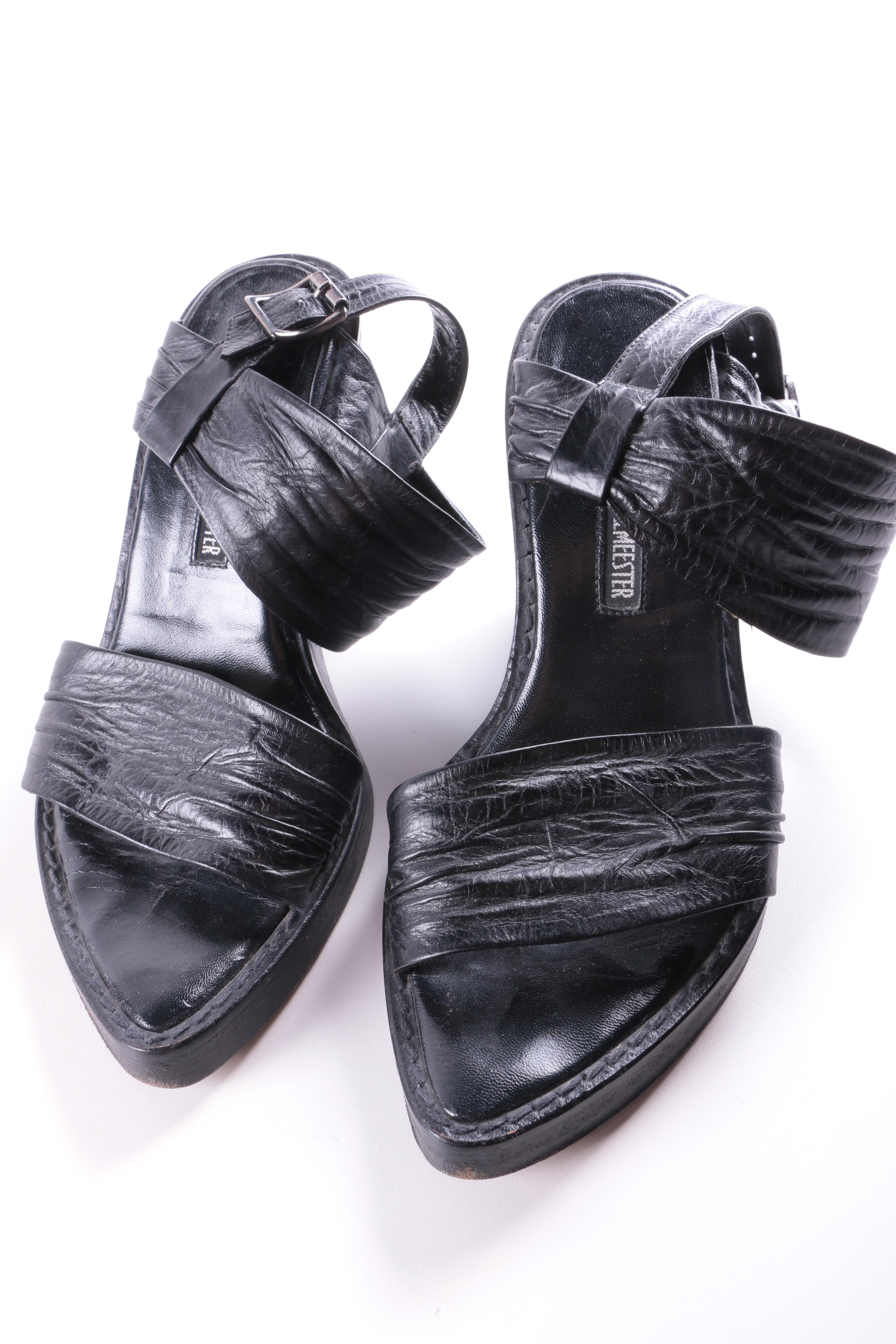 Women's Footware Including Leather Heels by Fiorentini Baker