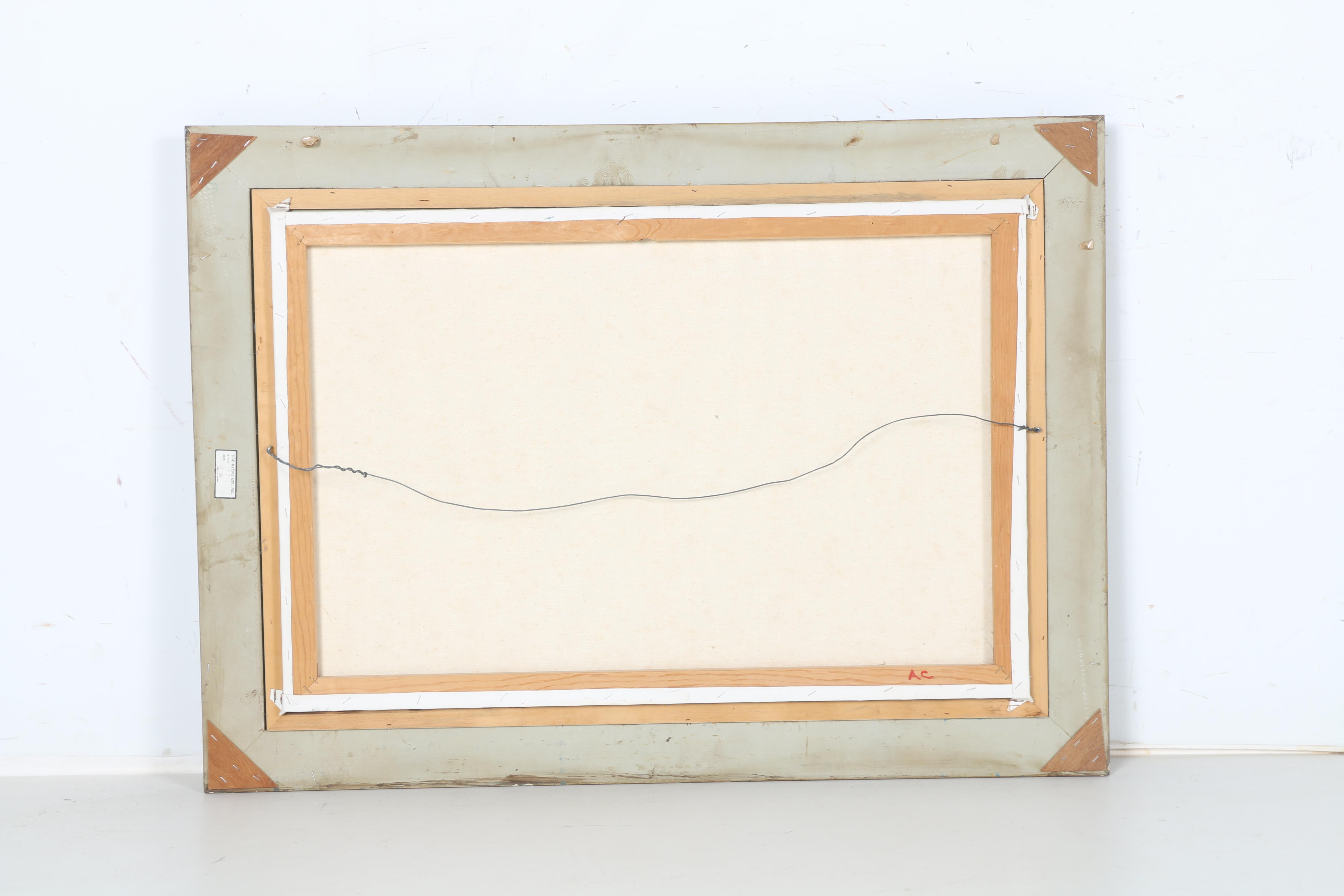 French Impressionistic Oil Painting on Canvas signed Du Rois