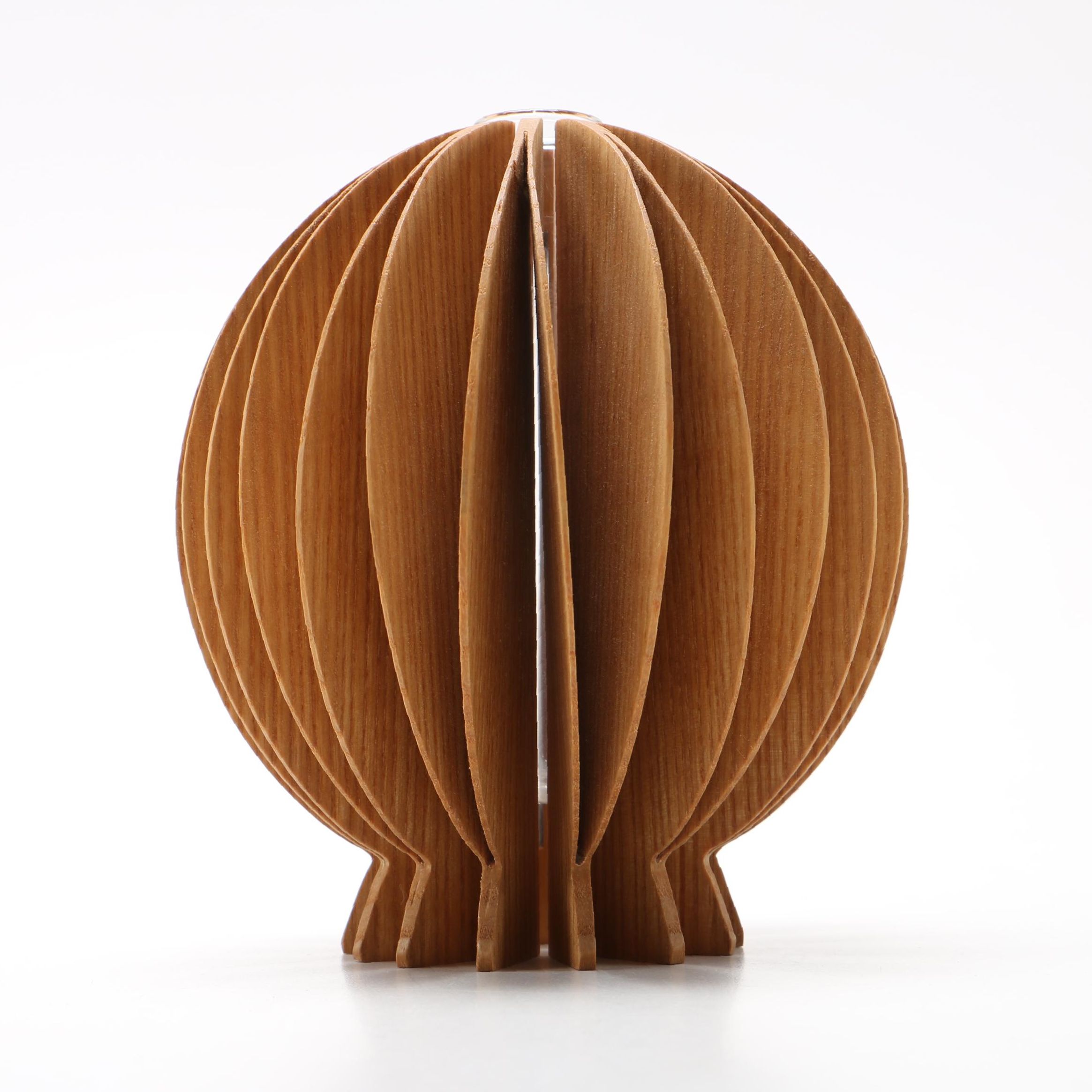 Seth Rolland Abstract Wooden Vase