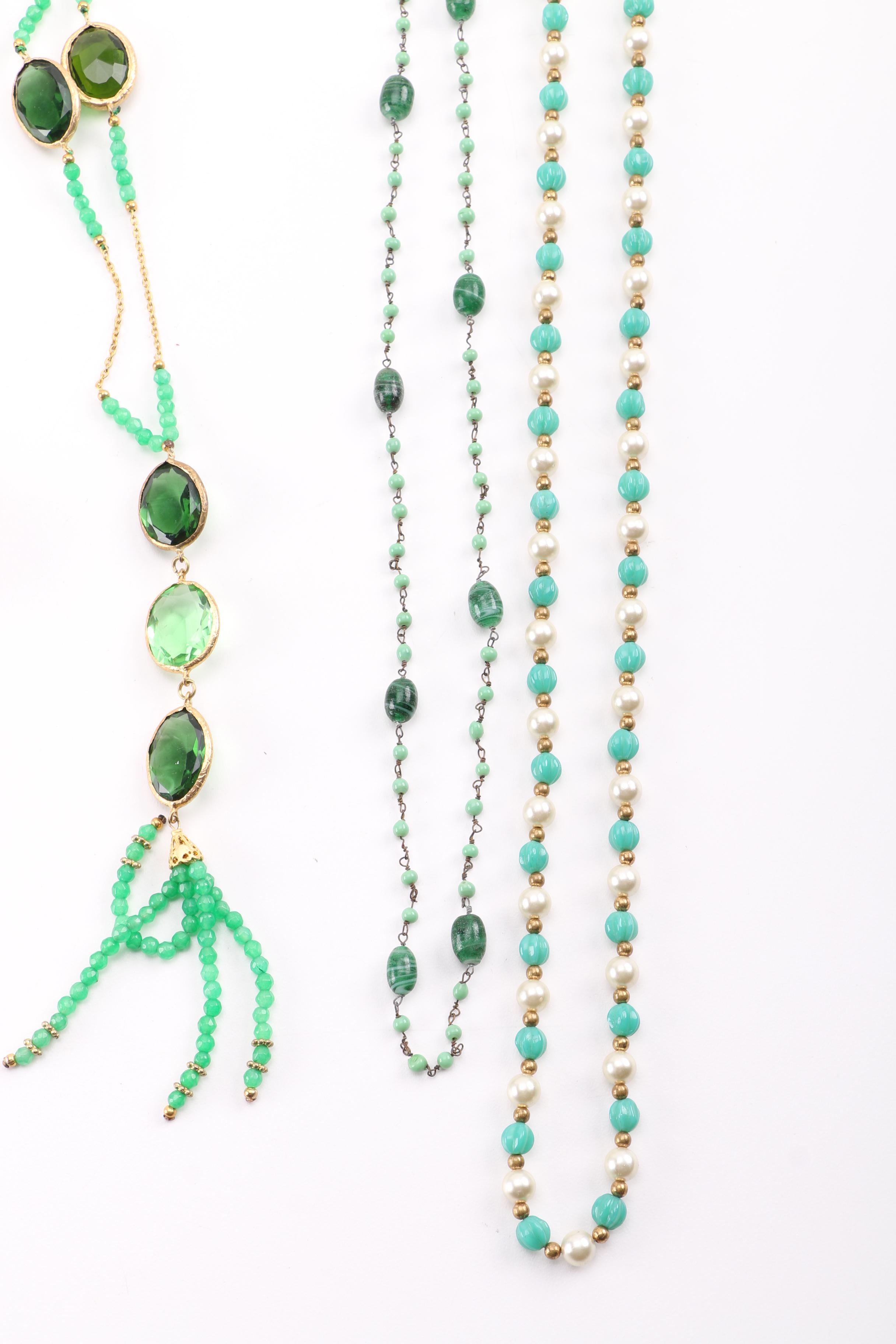 Vintage Jewelry Including Aventurine