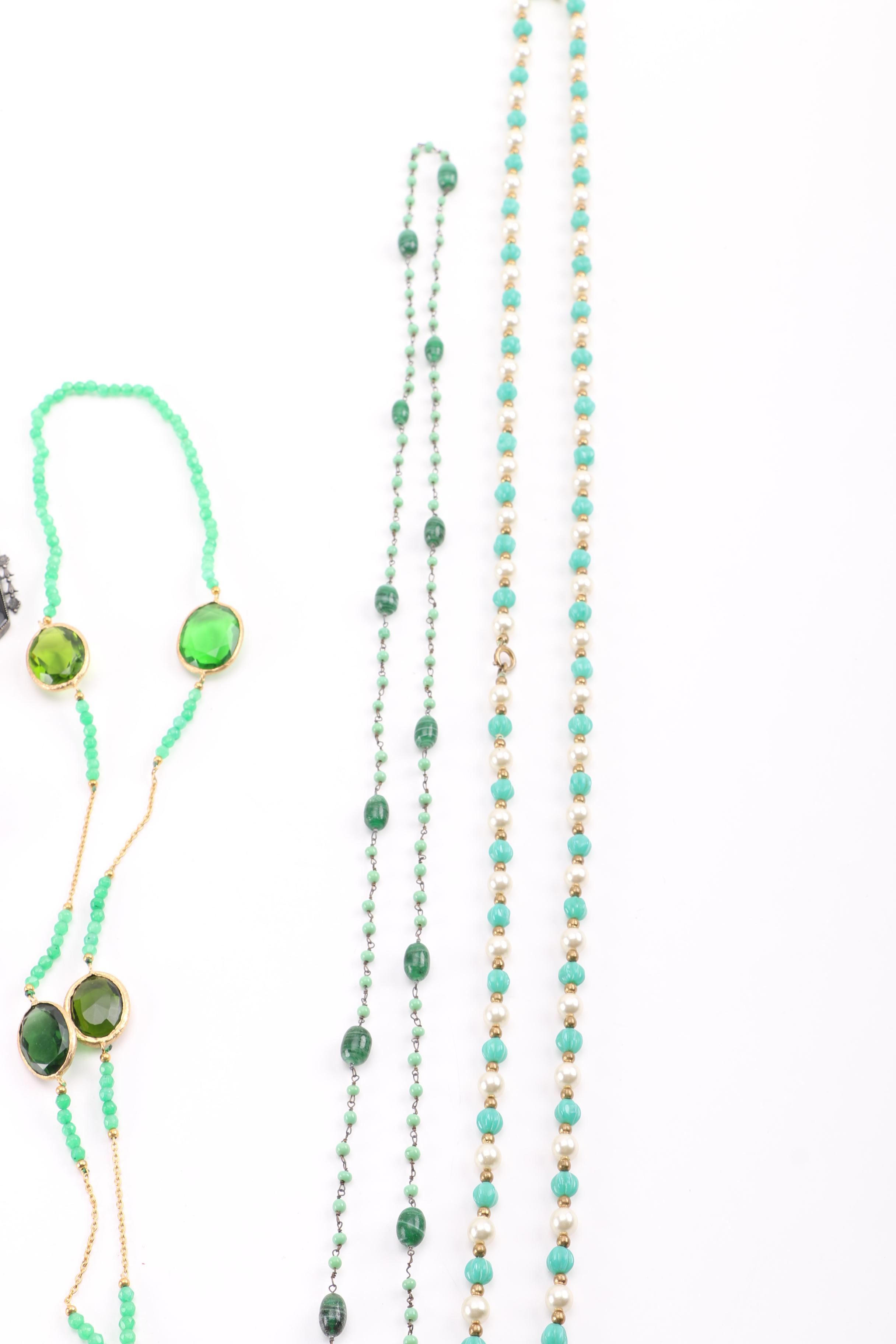 Vintage Jewelry Including Aventurine