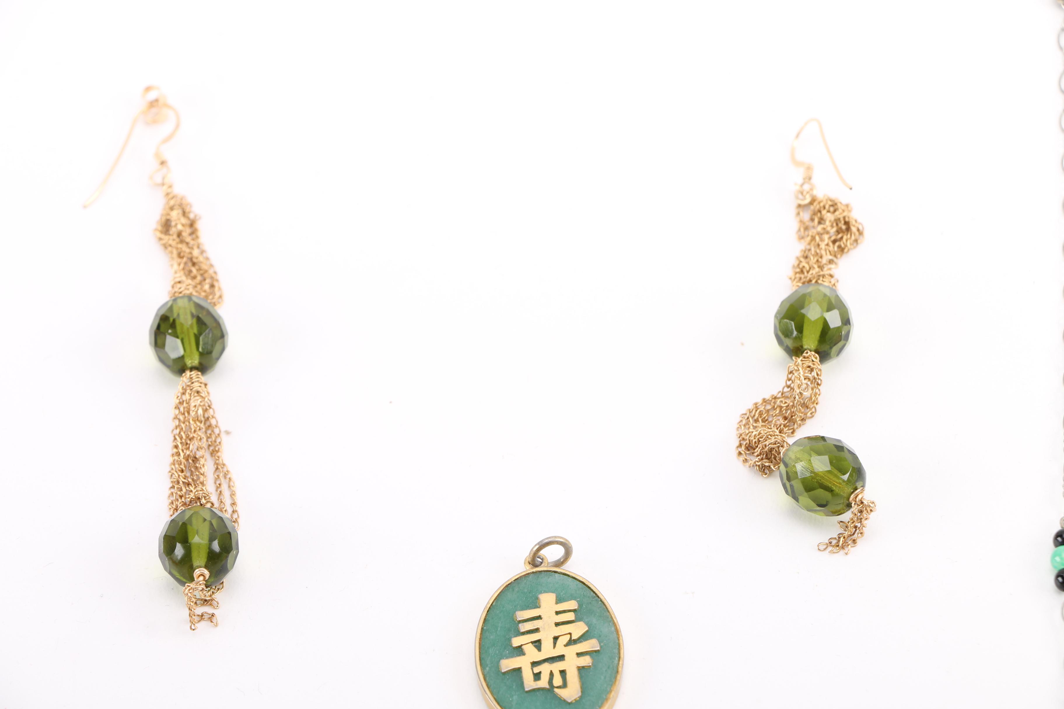 Vintage Jewelry Including Aventurine