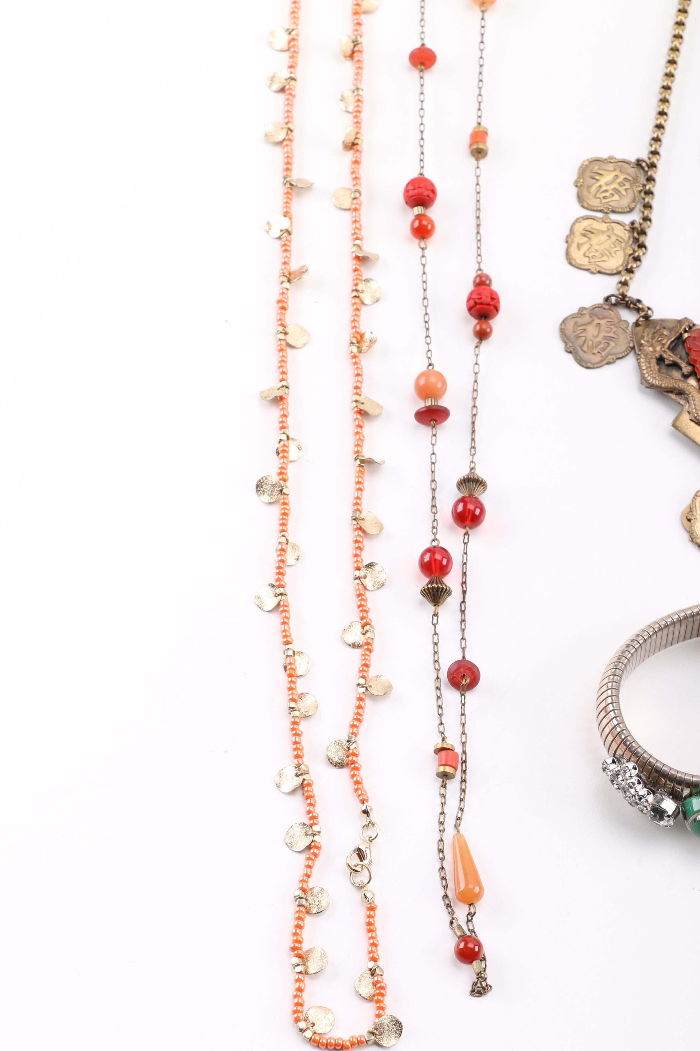 Vintage Jewelry Including Aventurine