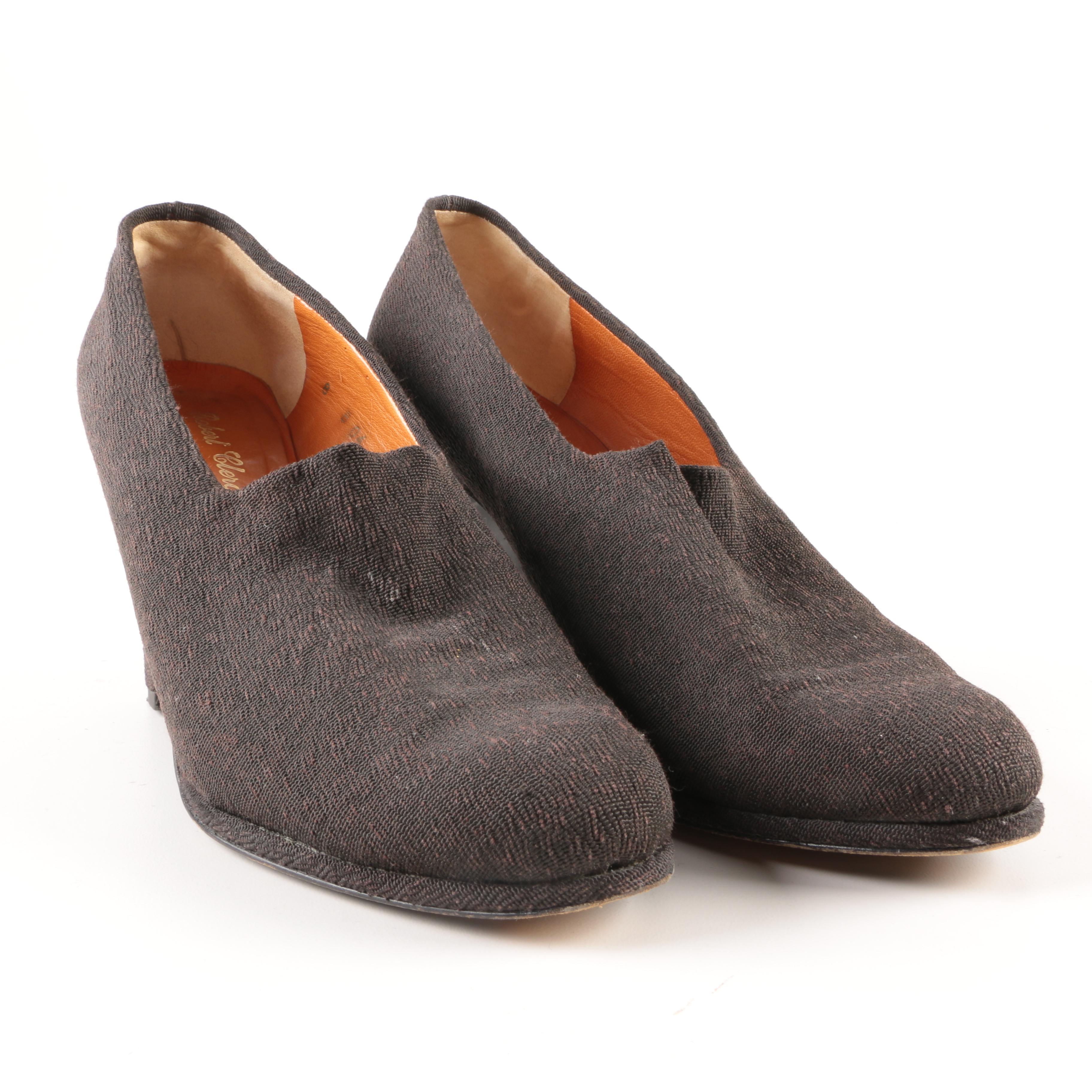 Robert Clergerie Dark Gray Pumps