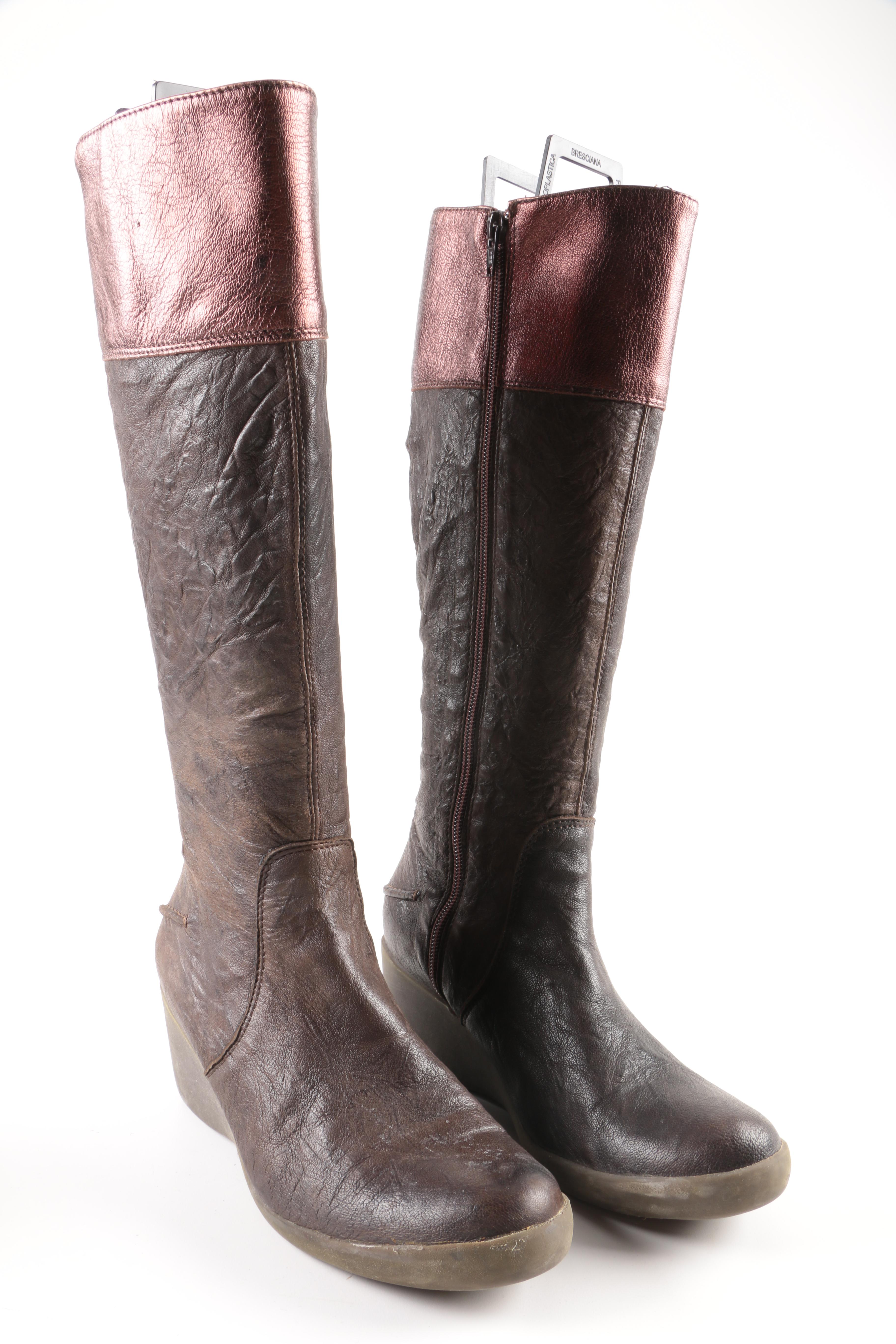 Women's Leather Boots Including KORS Michael Kors