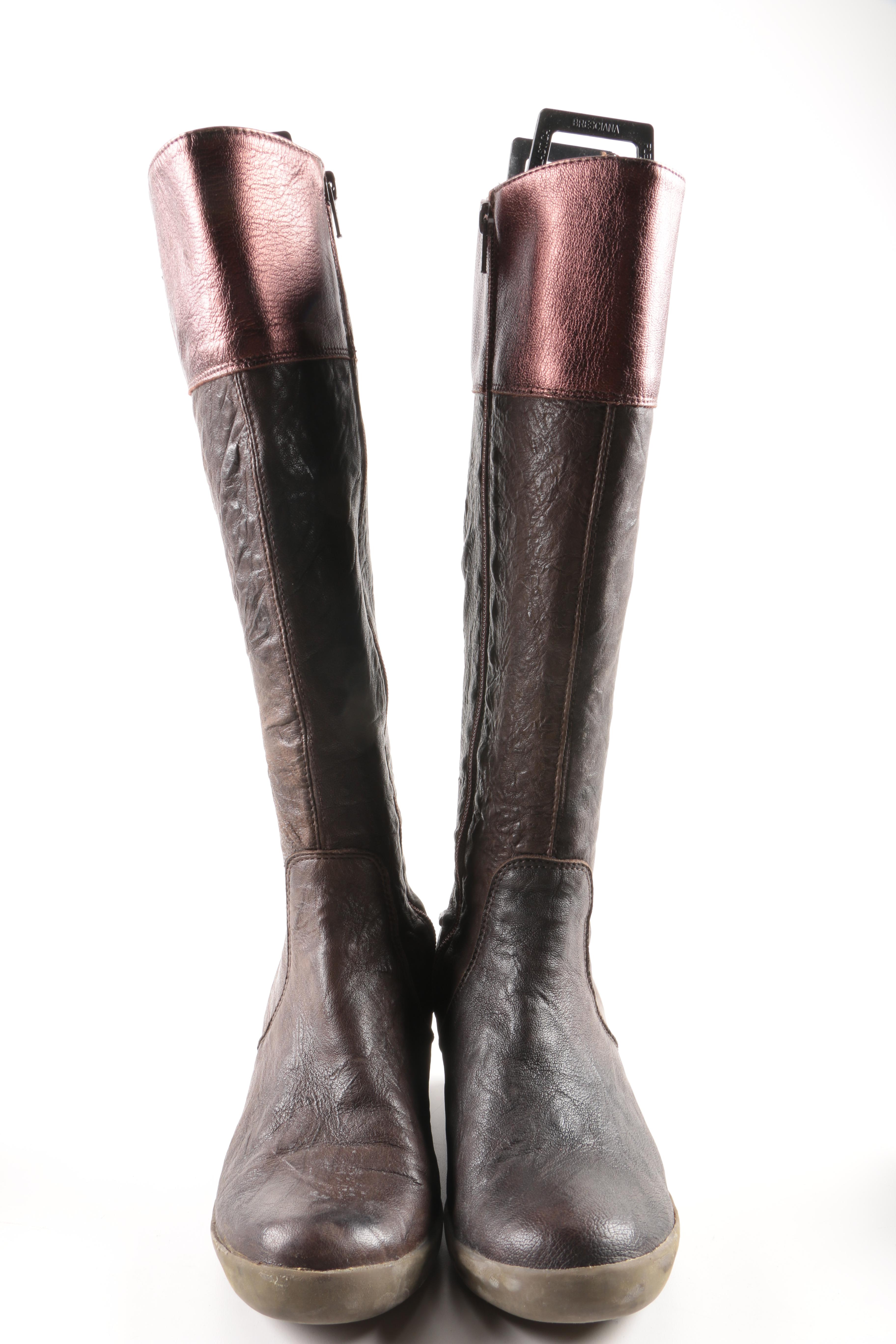 Women's Leather Boots Including KORS Michael Kors