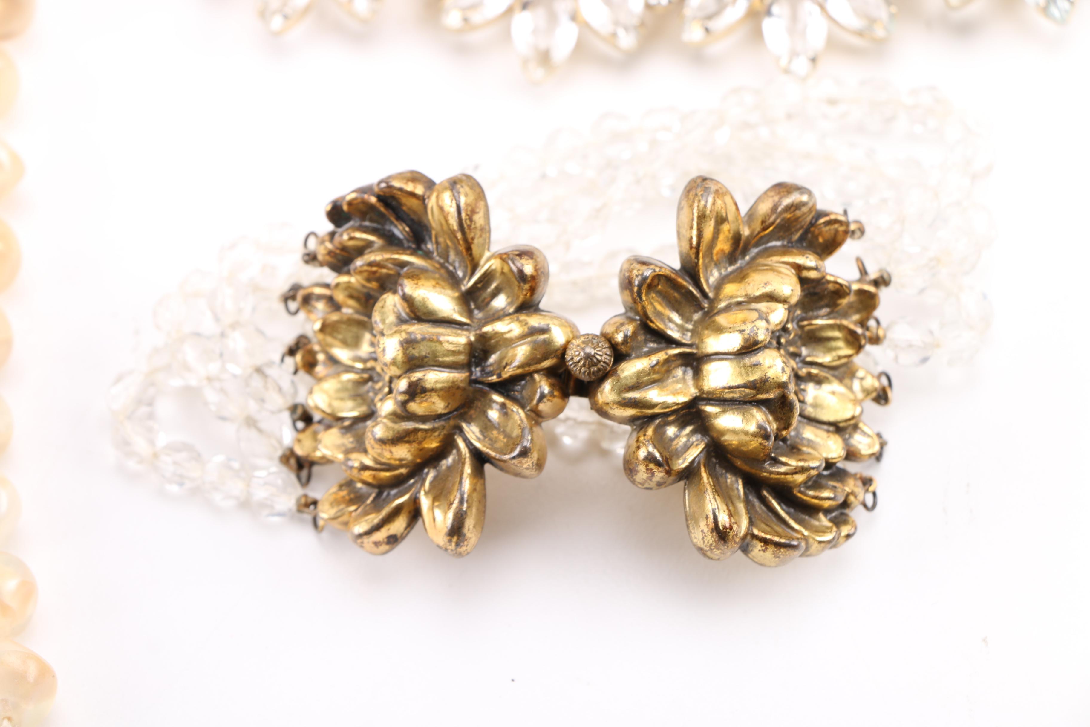 Vintage Beaded Costume Jewelry