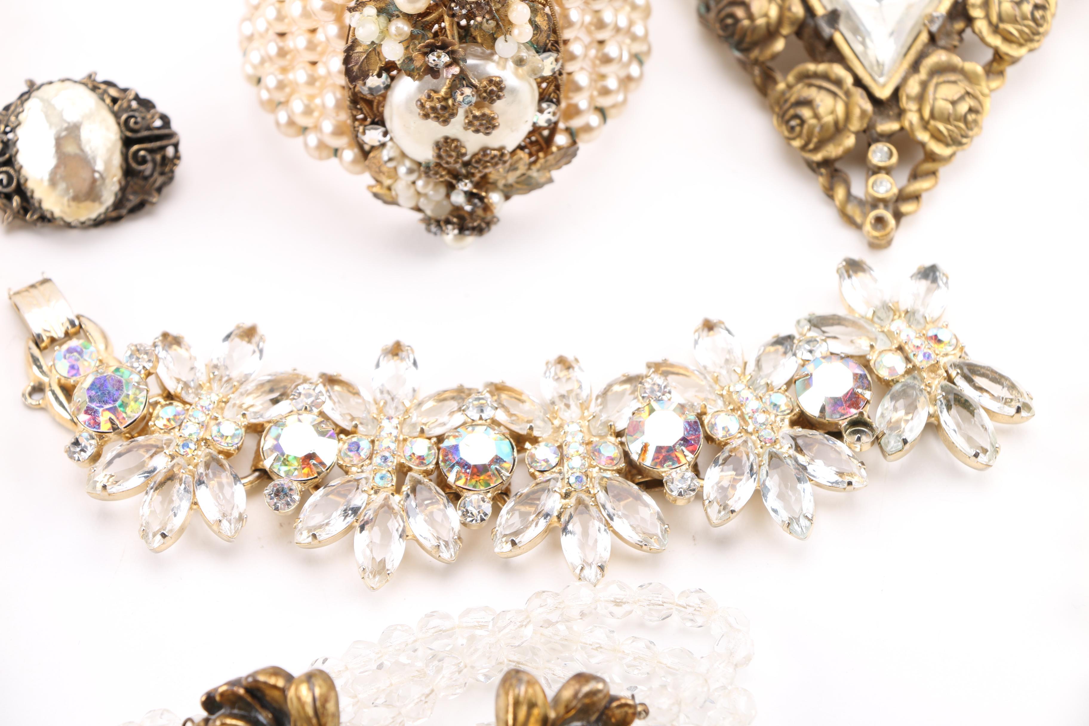 Vintage Beaded Costume Jewelry