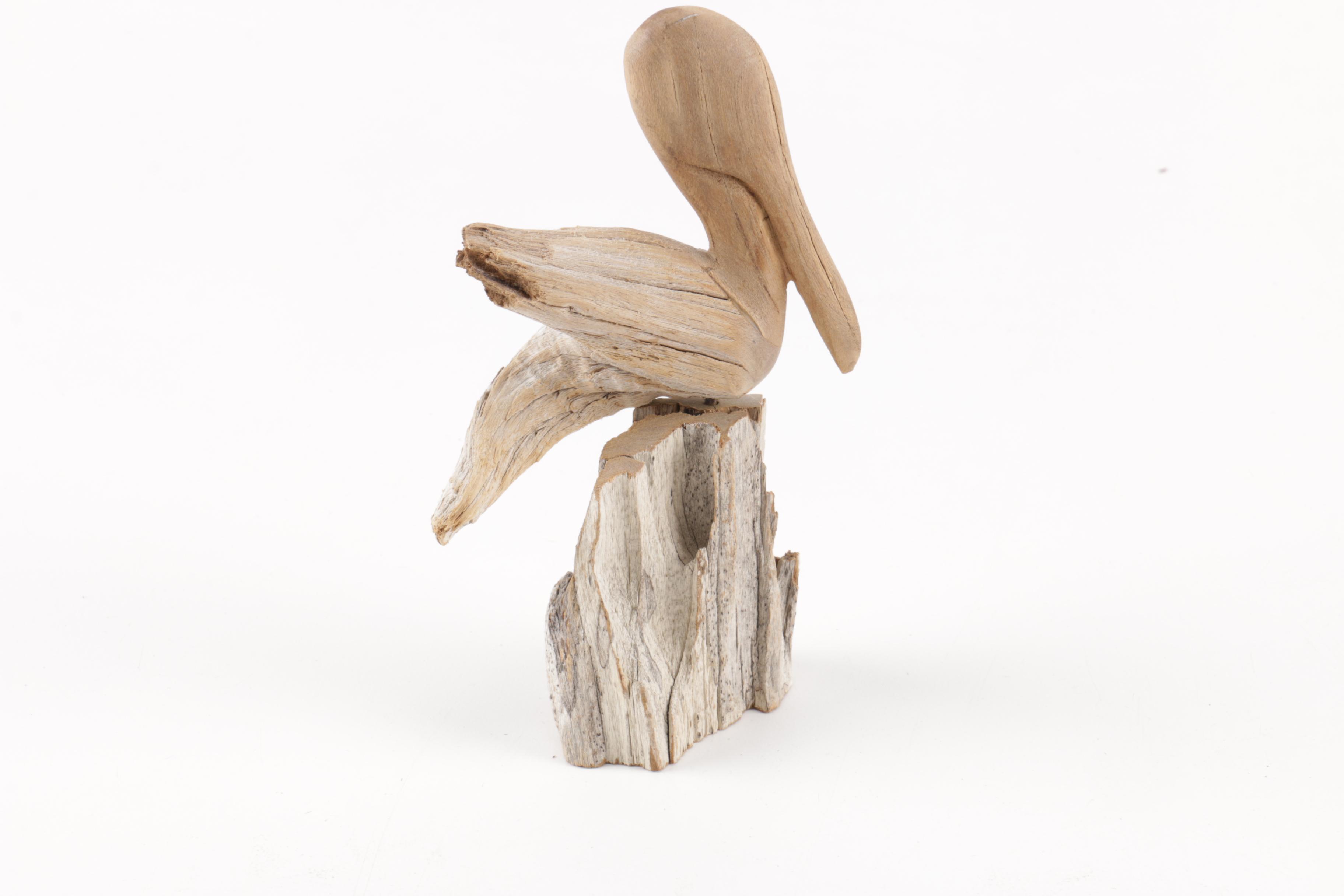 Carved Wooden Animal Figurines