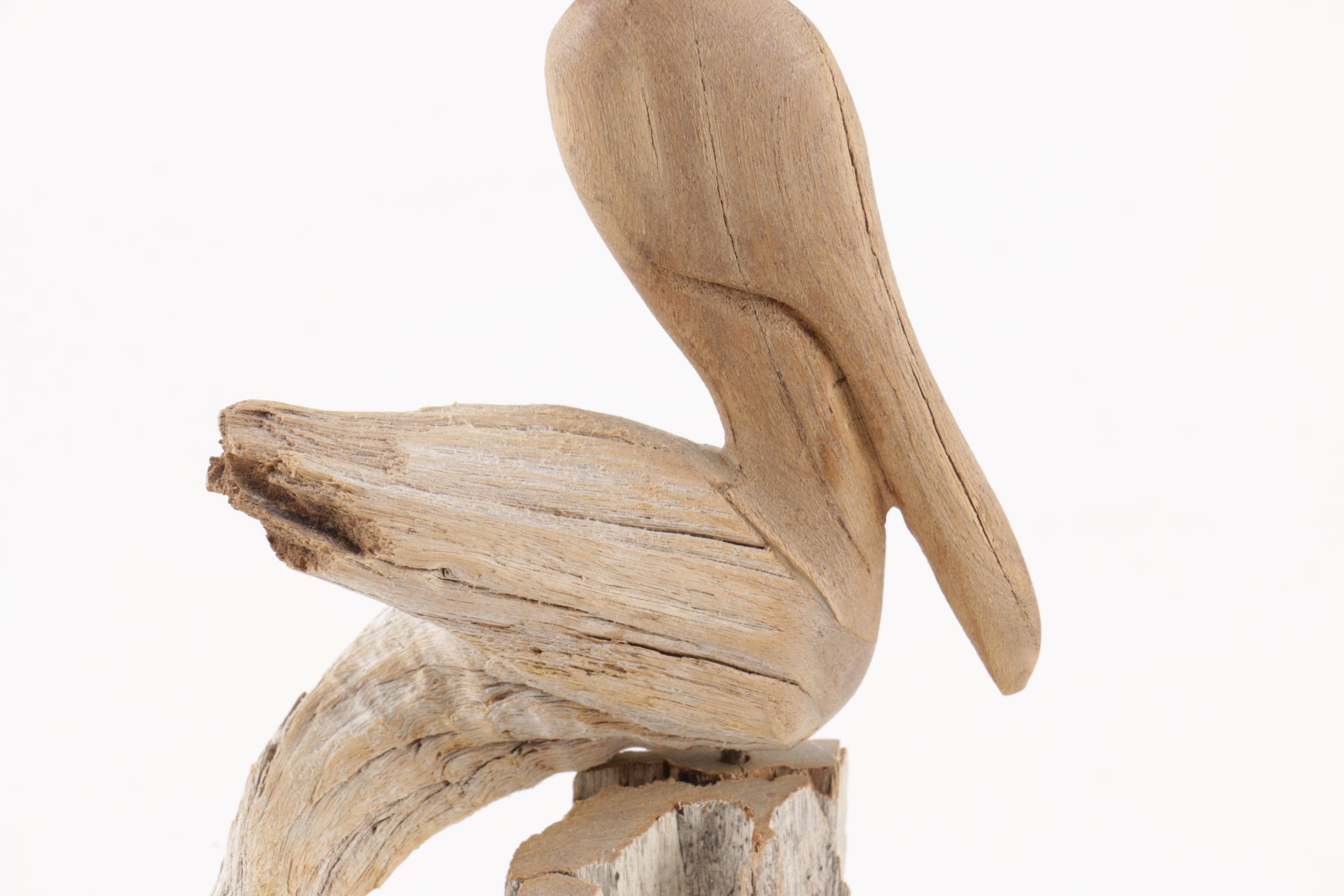 Carved Wooden Animal Figurines