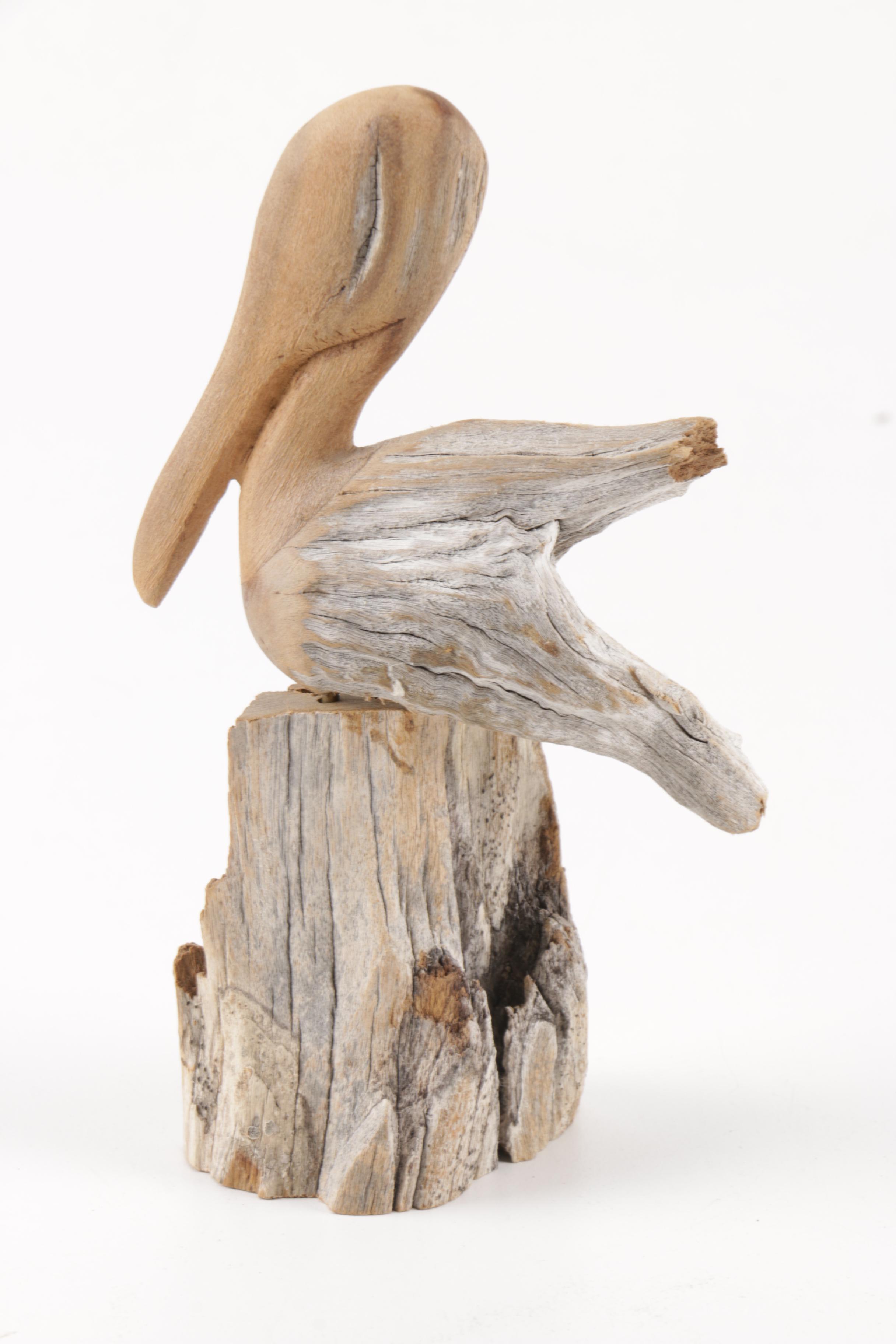 Carved Wooden Animal Figurines