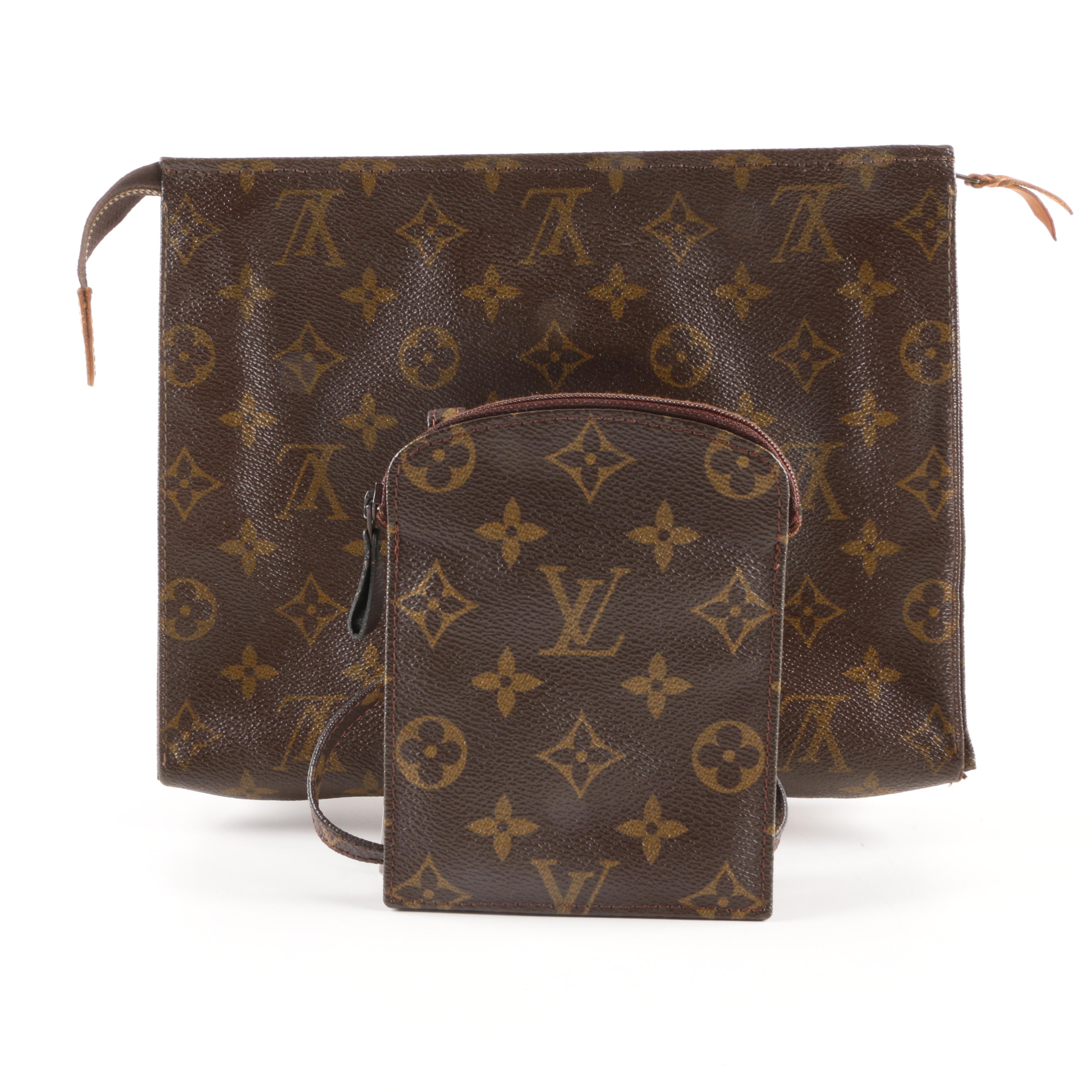 1980s Louis Vuitton Monogram Canvas Accessories