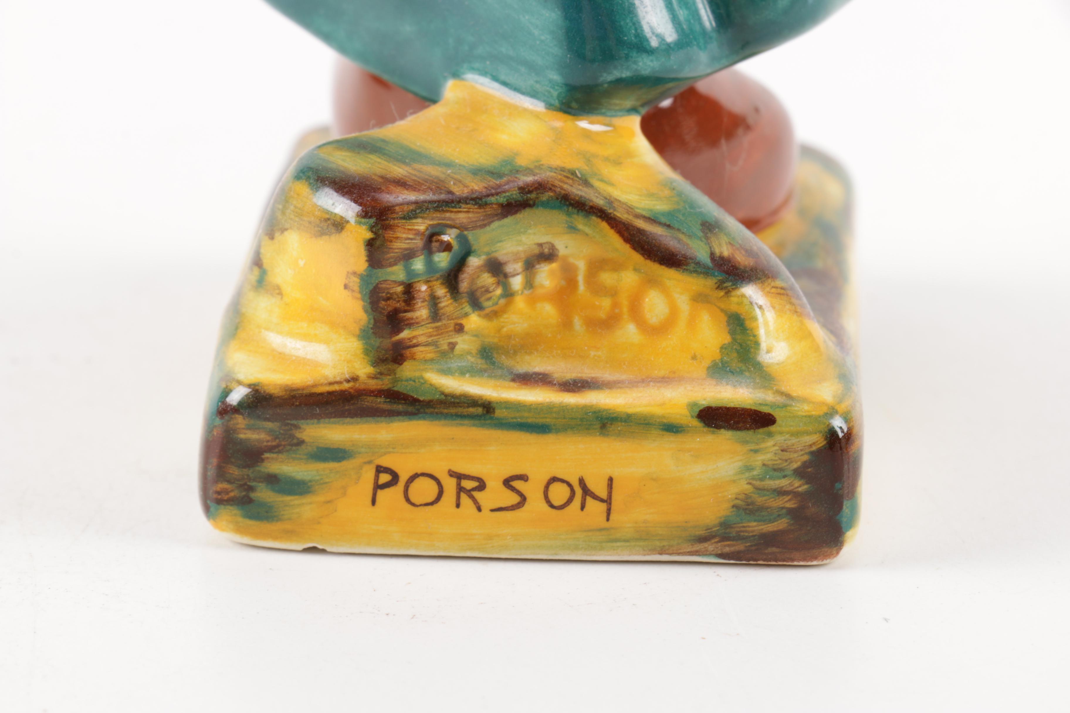 Henriot Quimper Ceramic Figurines