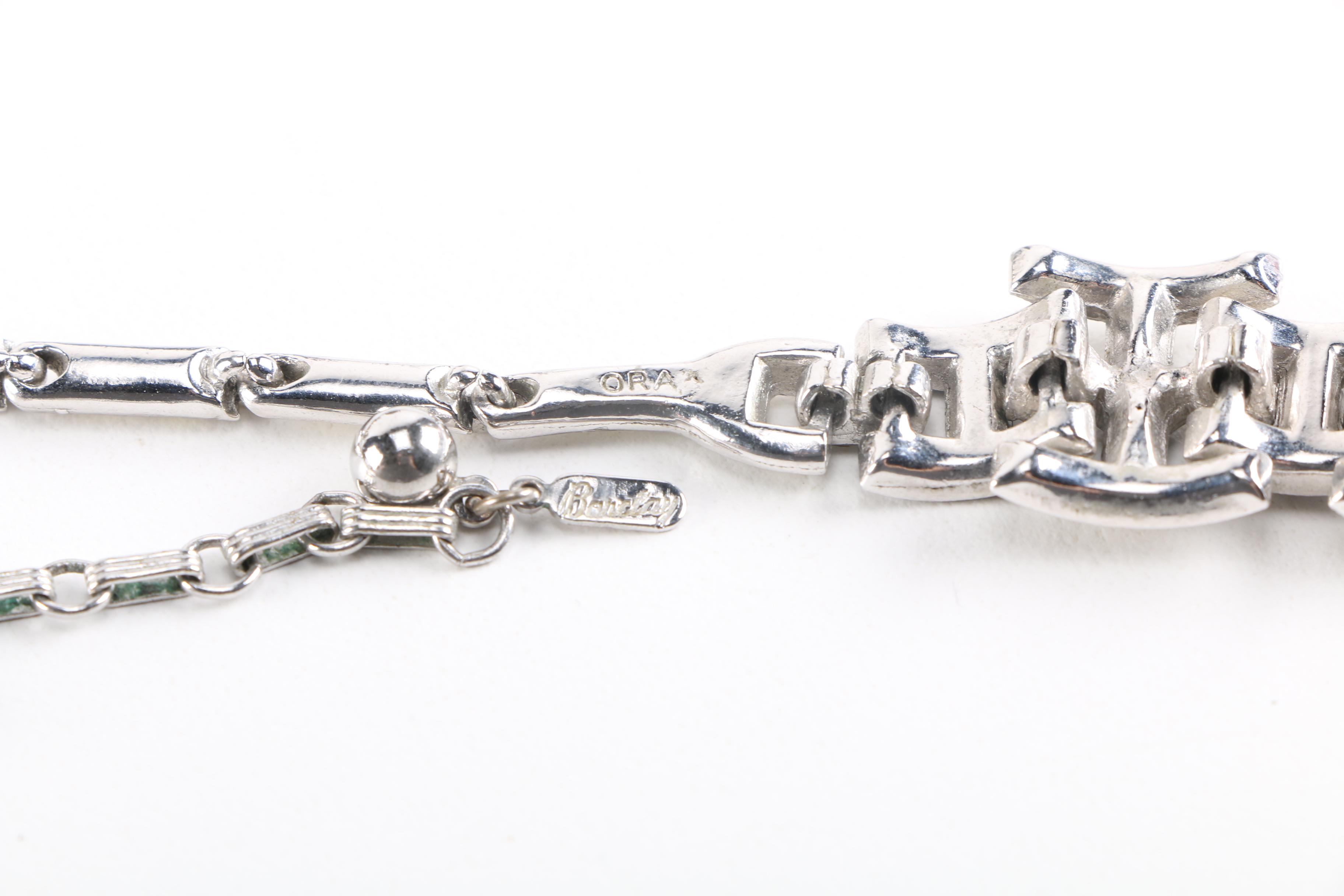 Silver and Gold Tone Costume Jewelry Including Kramer