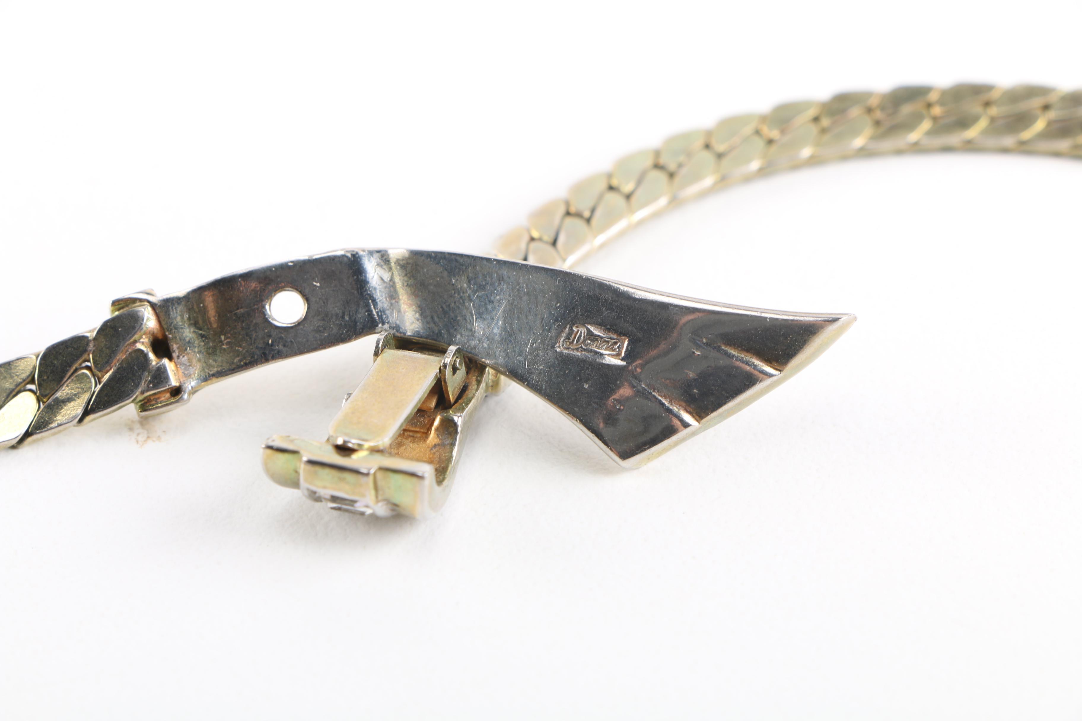 Silver and Gold Tone Costume Jewelry Including Kramer