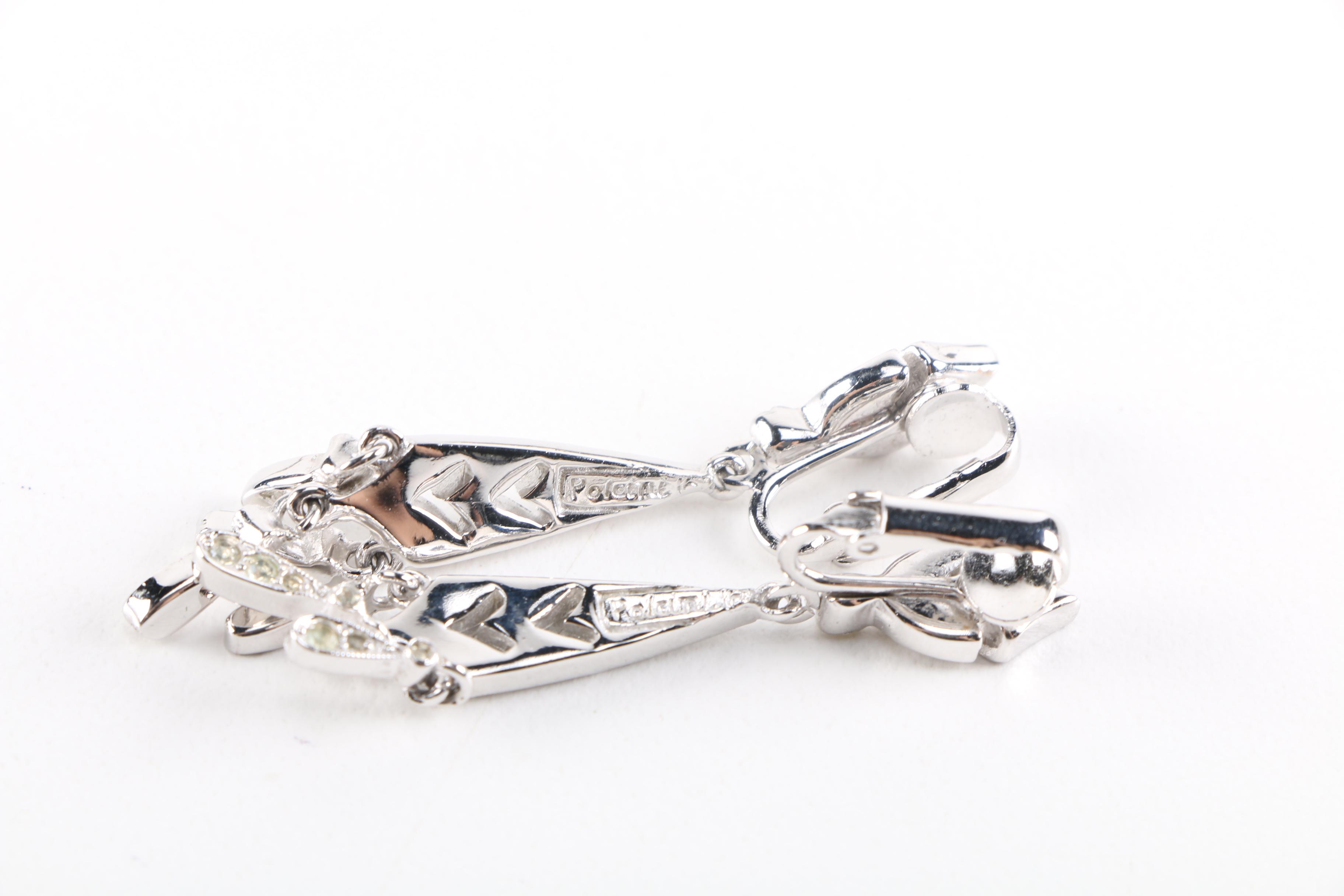 Silver and Gold Tone Costume Jewelry Including Kramer