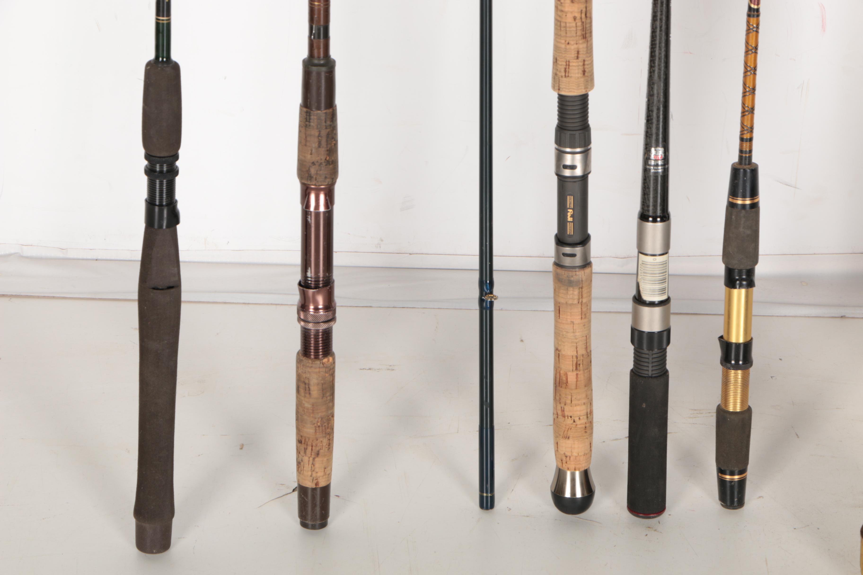 Fishing Poles and Fishing Pole Holders
