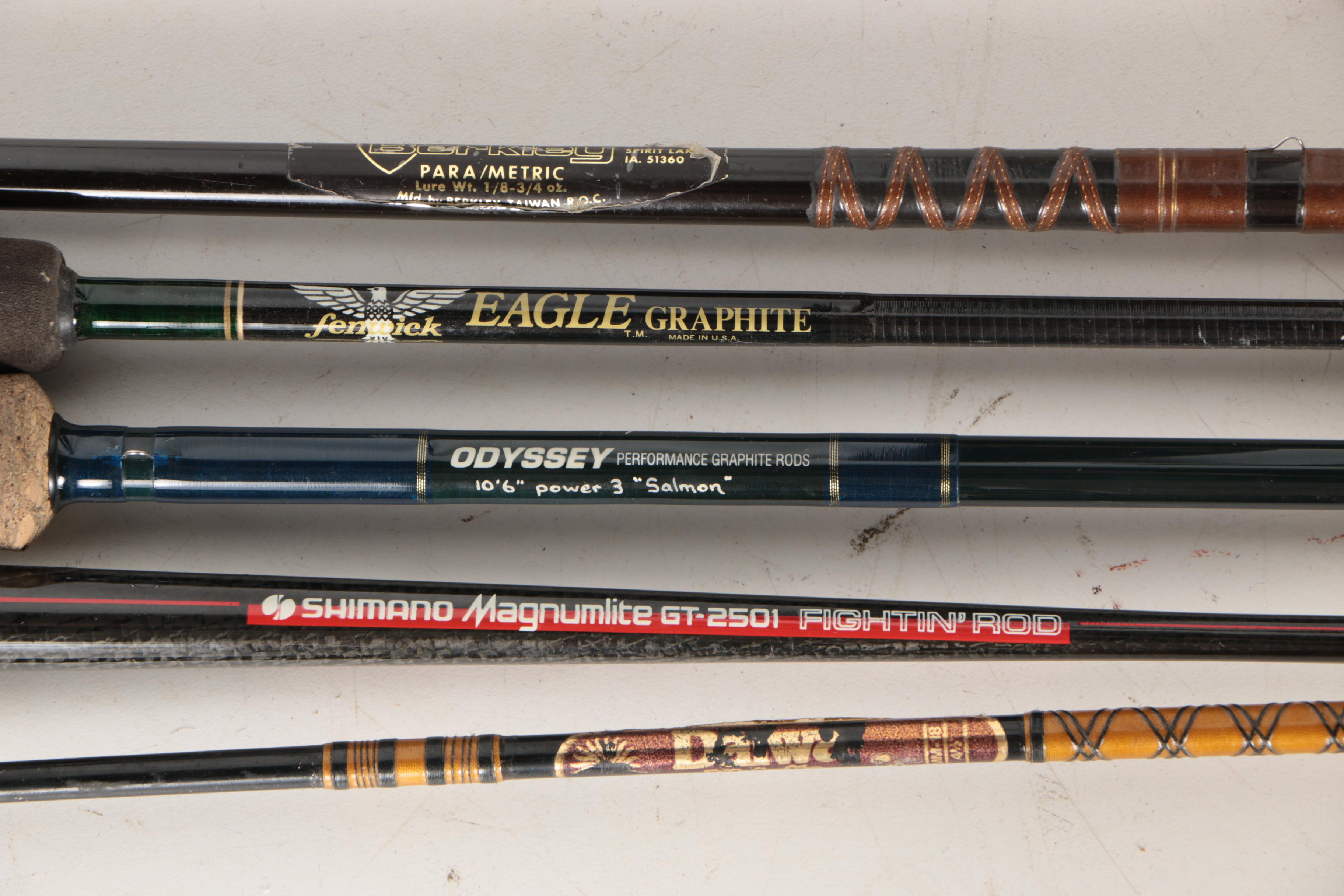 Fishing Poles and Fishing Pole Holders