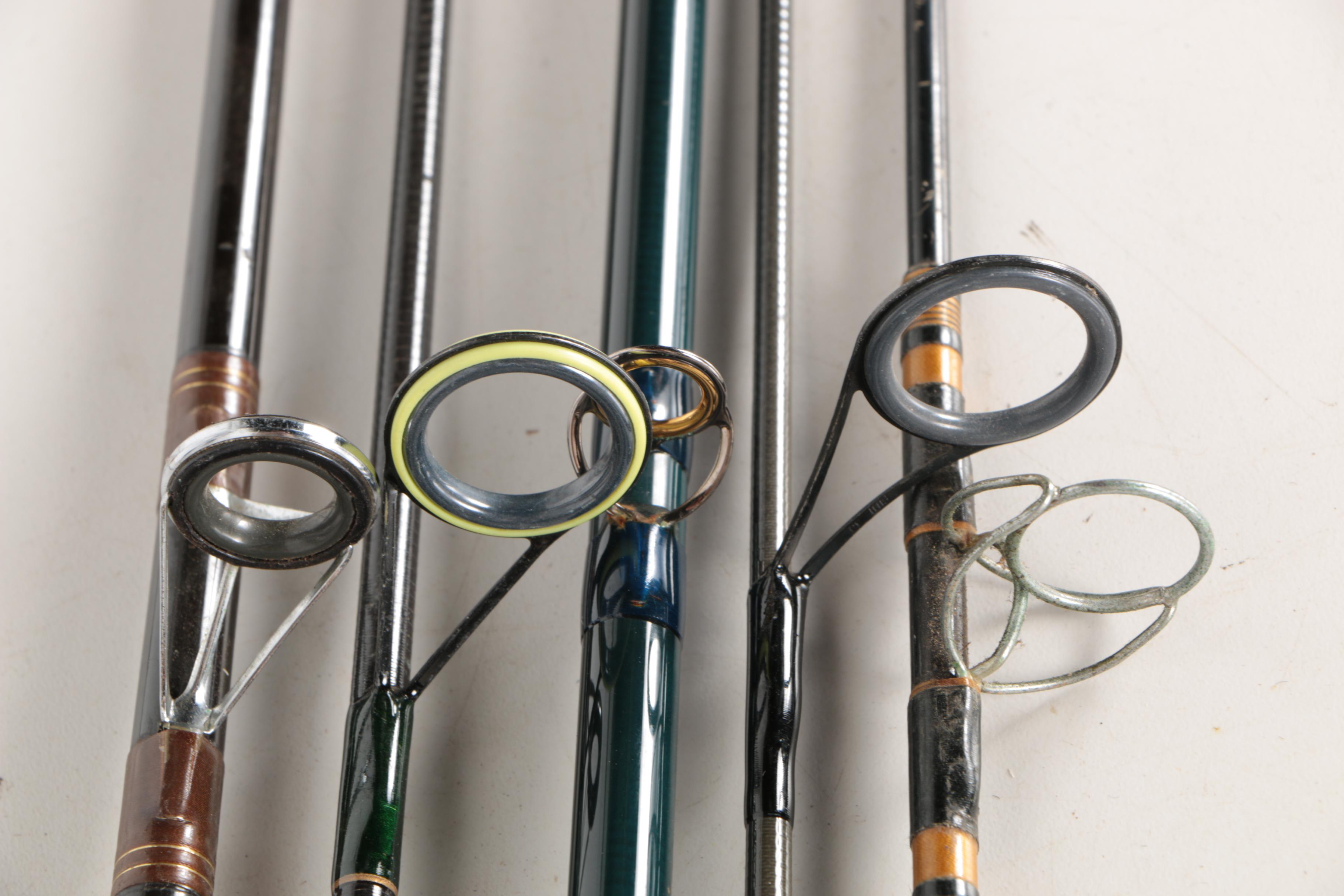 Fishing Poles and Fishing Pole Holders