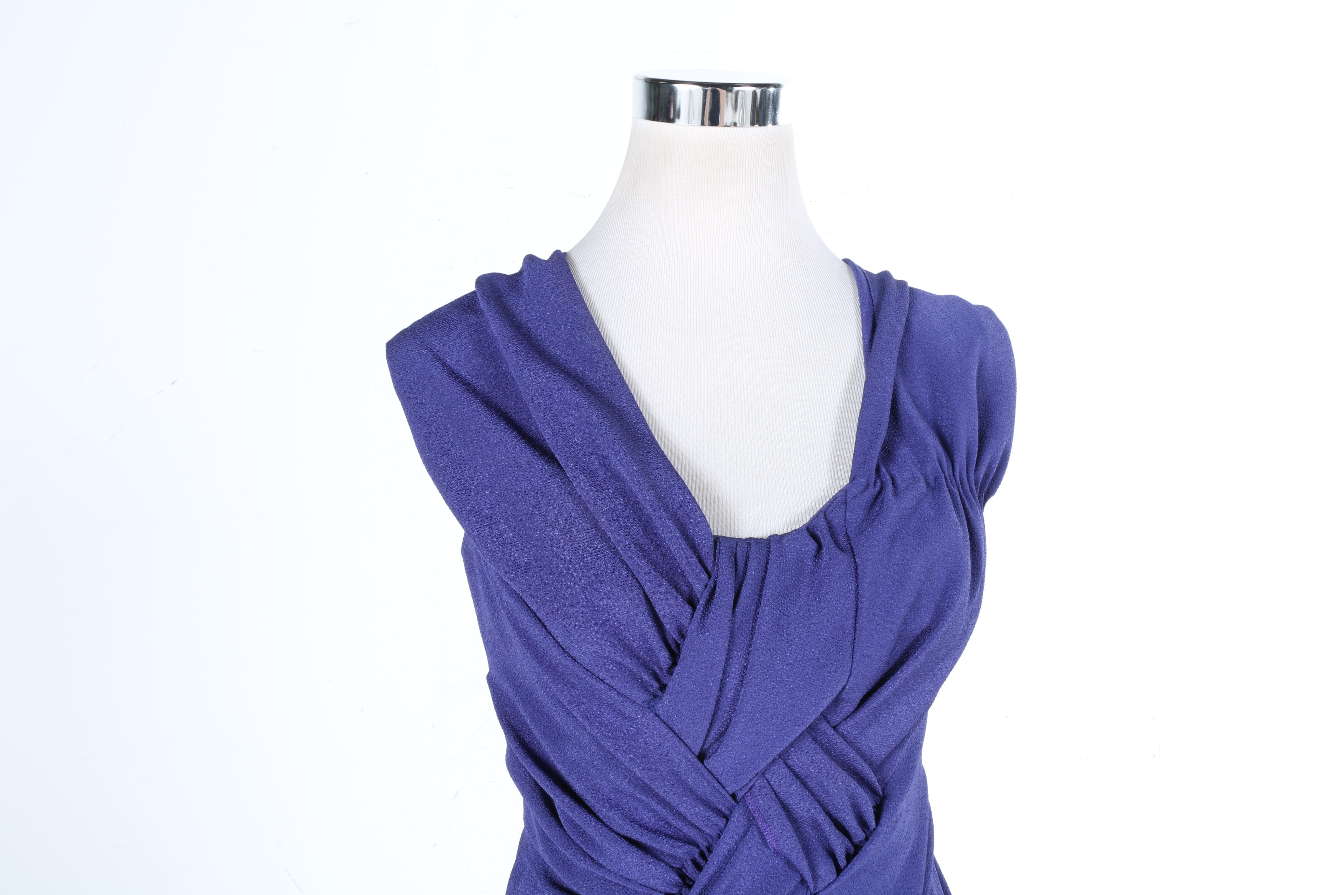 Indigo Dress by David Szeto