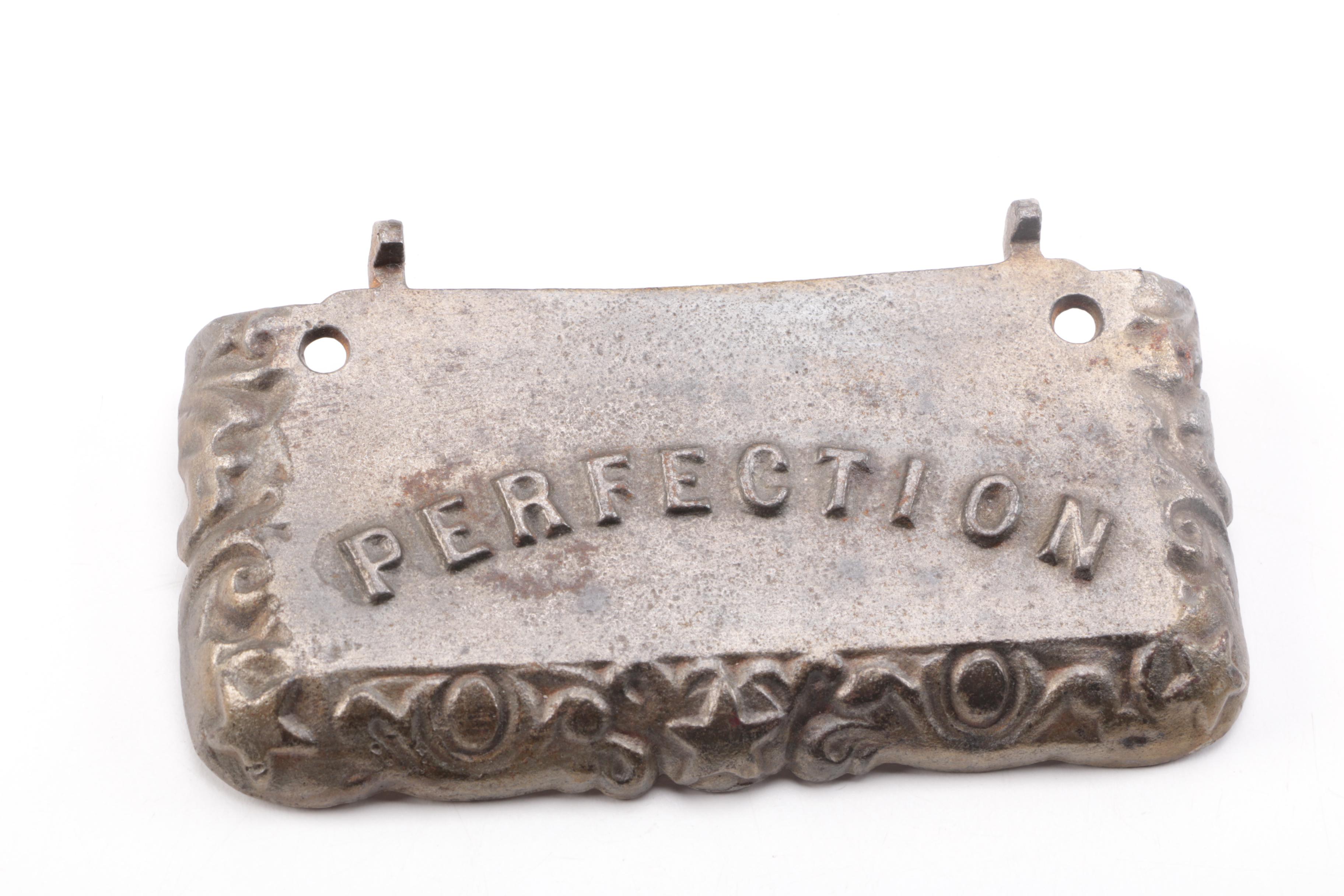 Vintage Salesman's Sample Perfection Cast Iron Stove