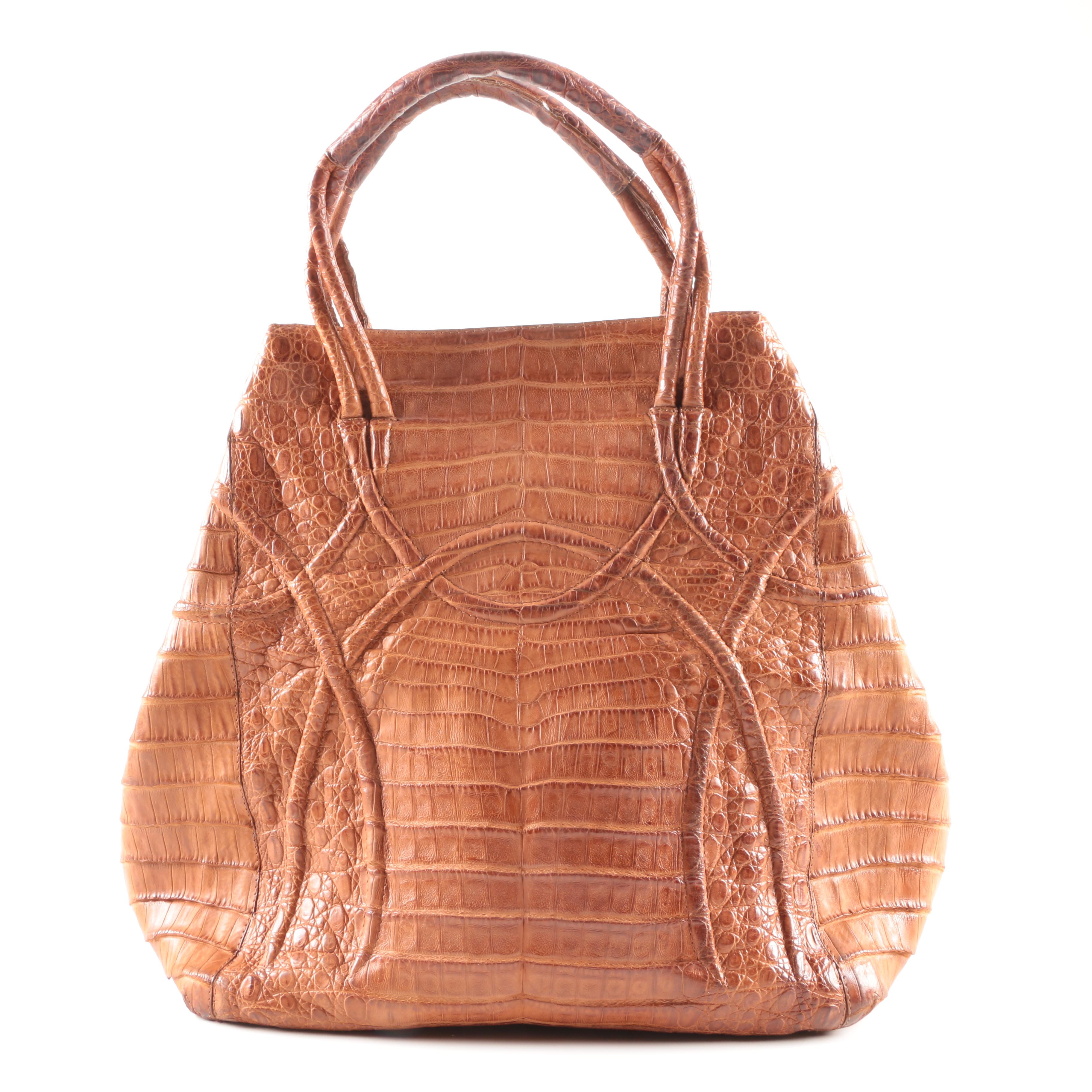 Nancy Gonzalez Crocodile Handbag