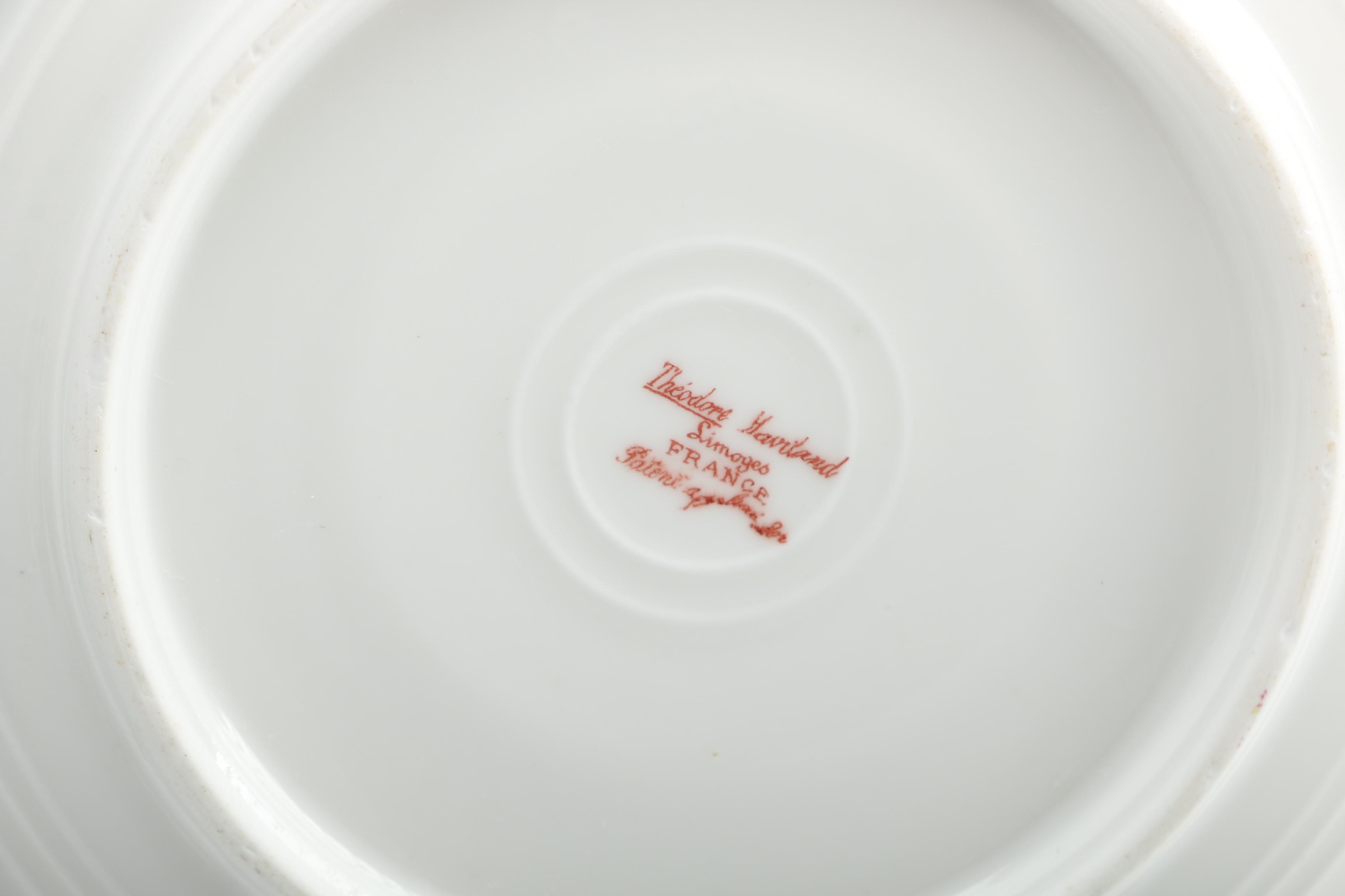 Théodore Haviland Limoges Porcelain Dishes